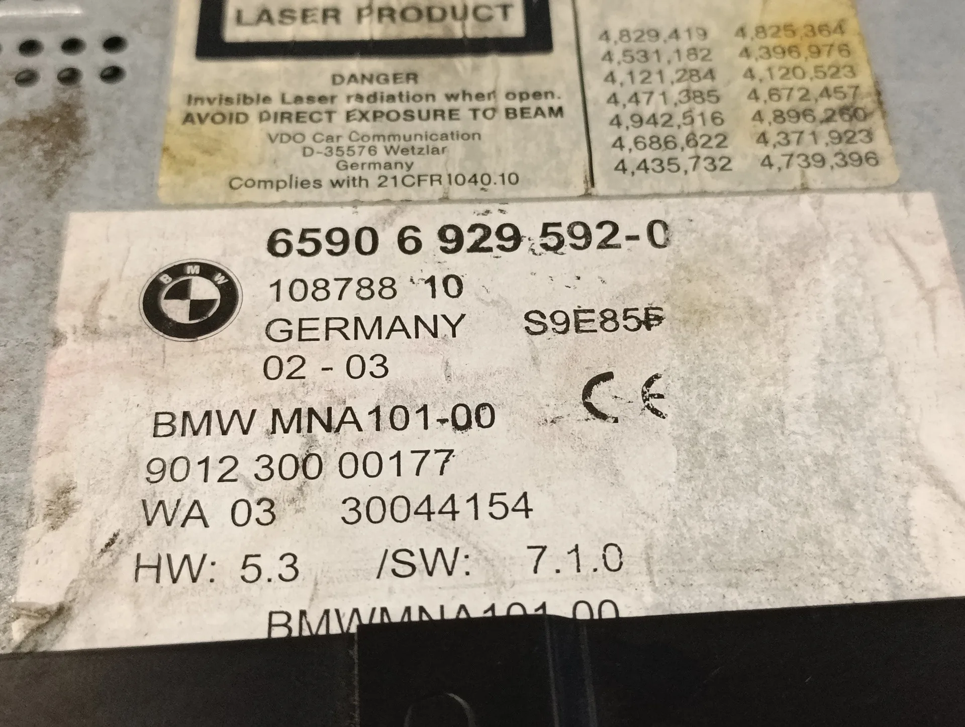 Sistema Navegacion Gps para Bmw Serie 7 (E65/E66)