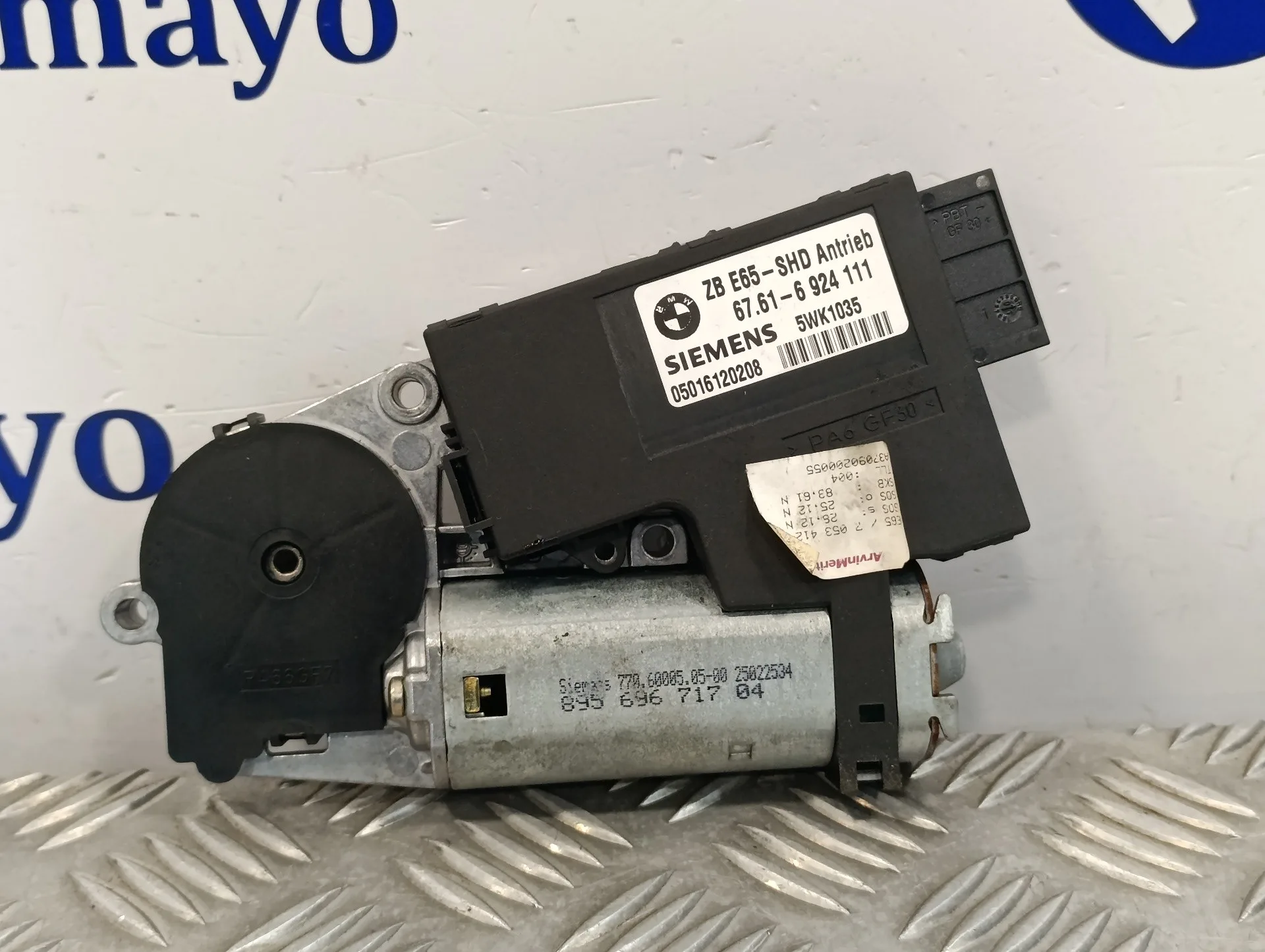Motor Techo Electrico para Bmw Serie 7 (E65/E66)