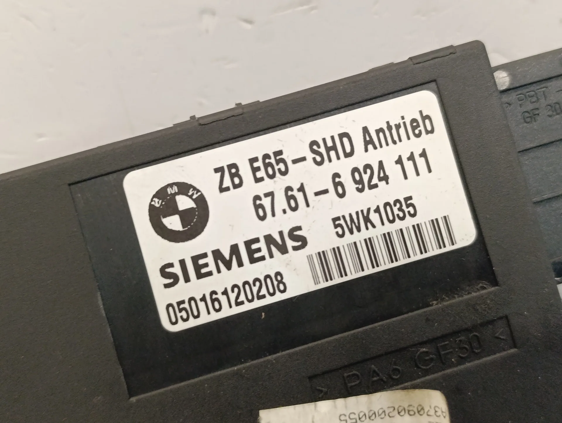 Motor Techo Electrico para Bmw Serie 7 (E65/E66)