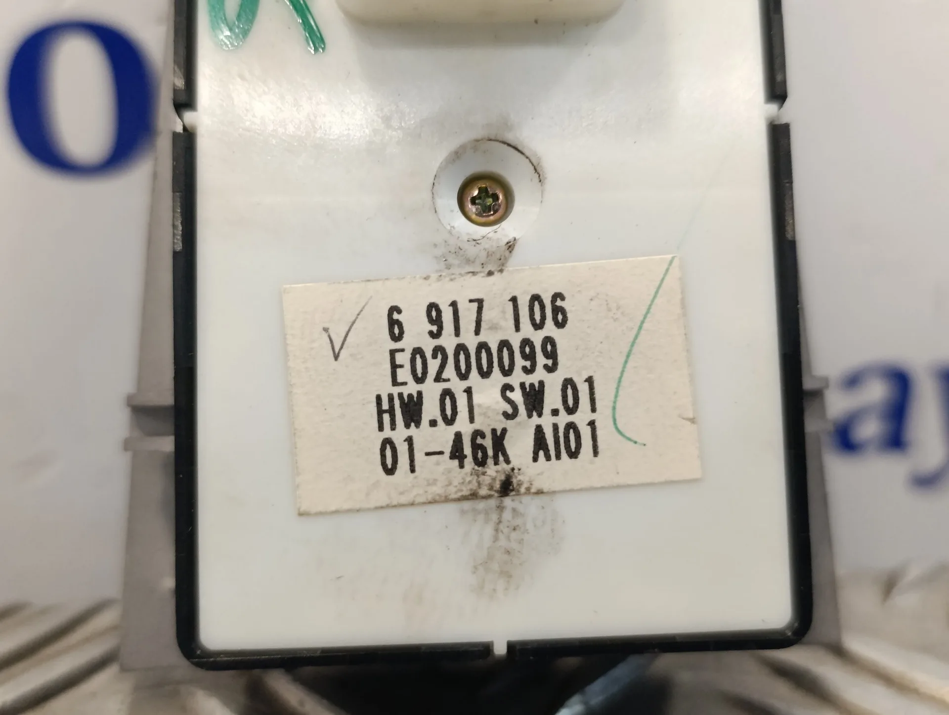 Mando Elevalunas Delantero Izquierdo para Bmw Serie 7 (E65/E66)