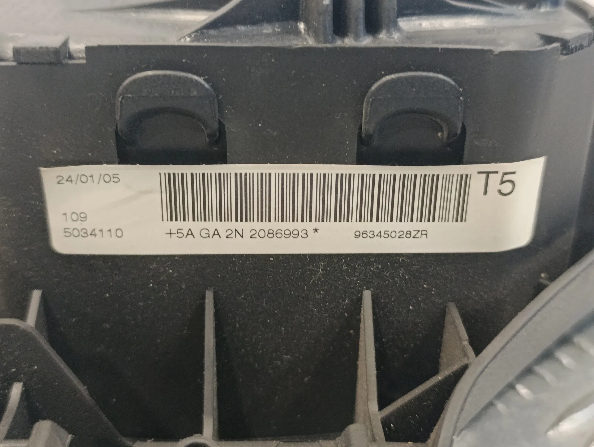 Airbag Delantero Izquierdo para Peugeot 307 (S1)