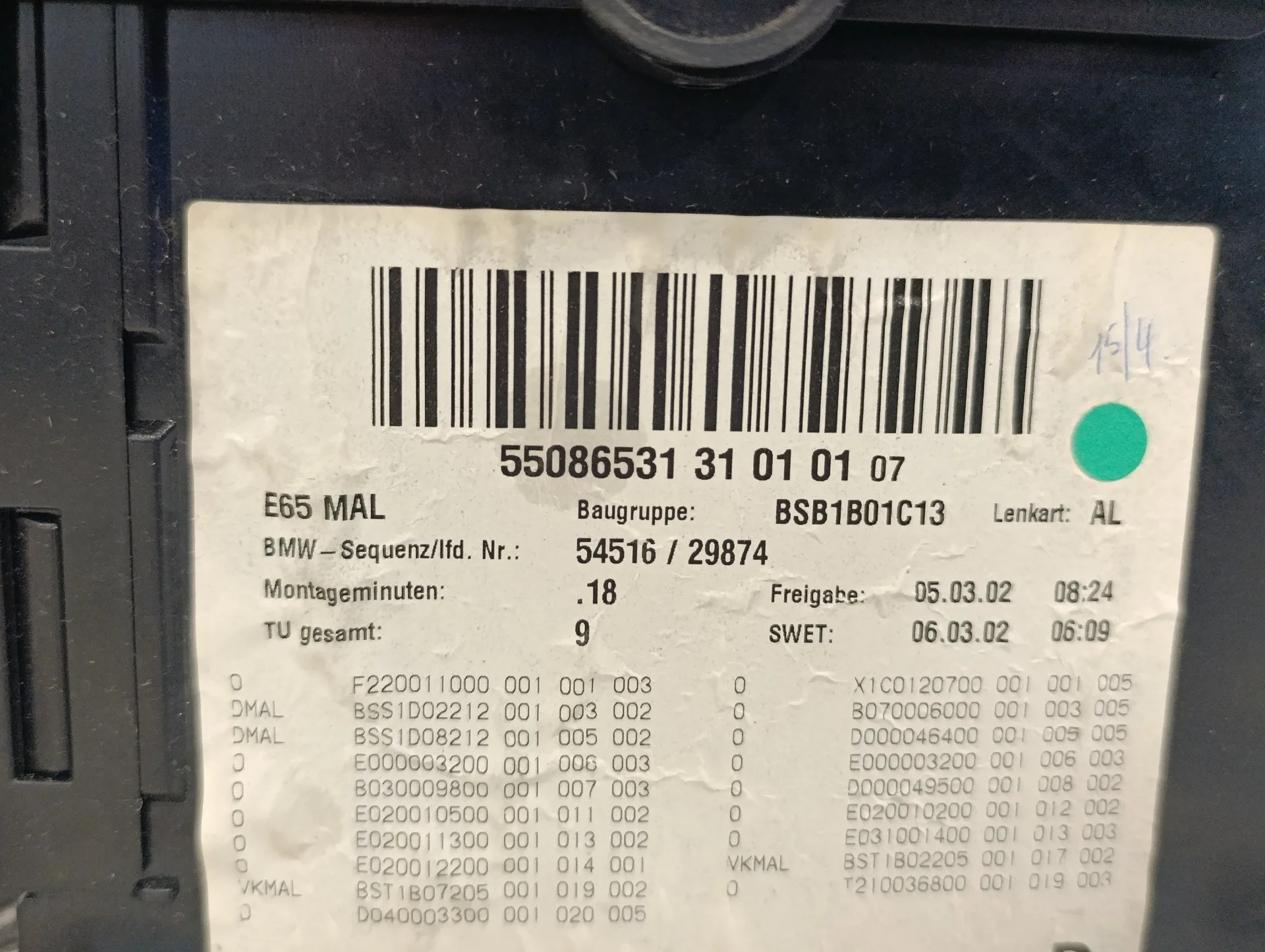 Apoyabrazos Central para Bmw Serie 7 (E65/E66)