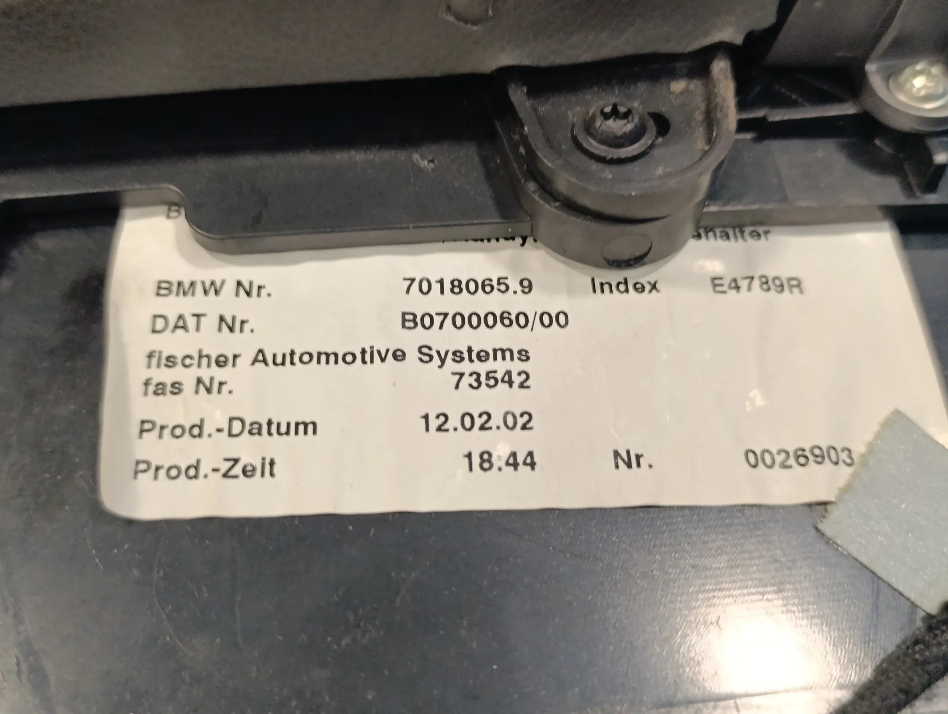 Apoyabrazos Central para Bmw Serie 7 (E65/E66)
