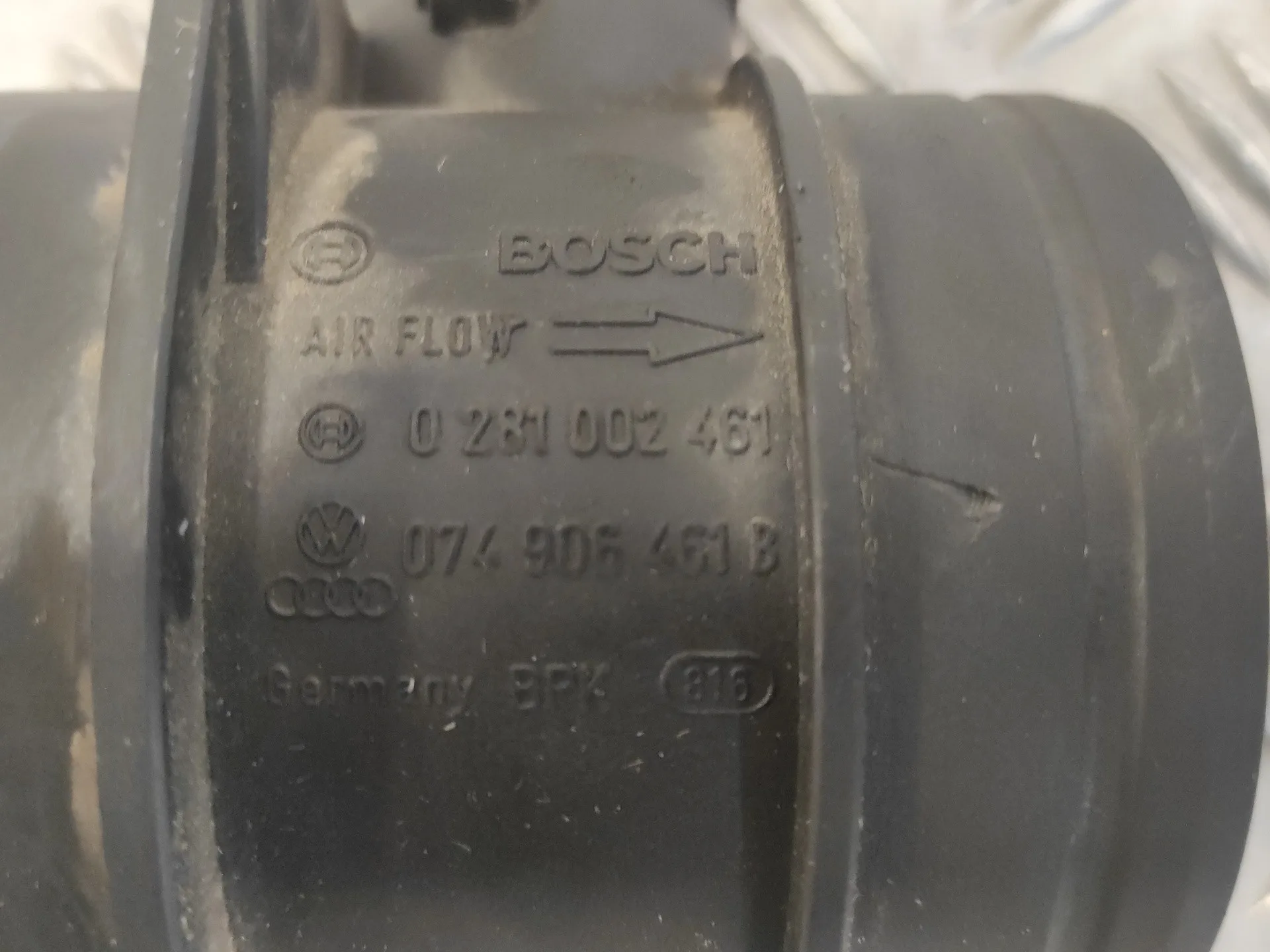 Caudalimetro para Volkswagen Touareg (7La)