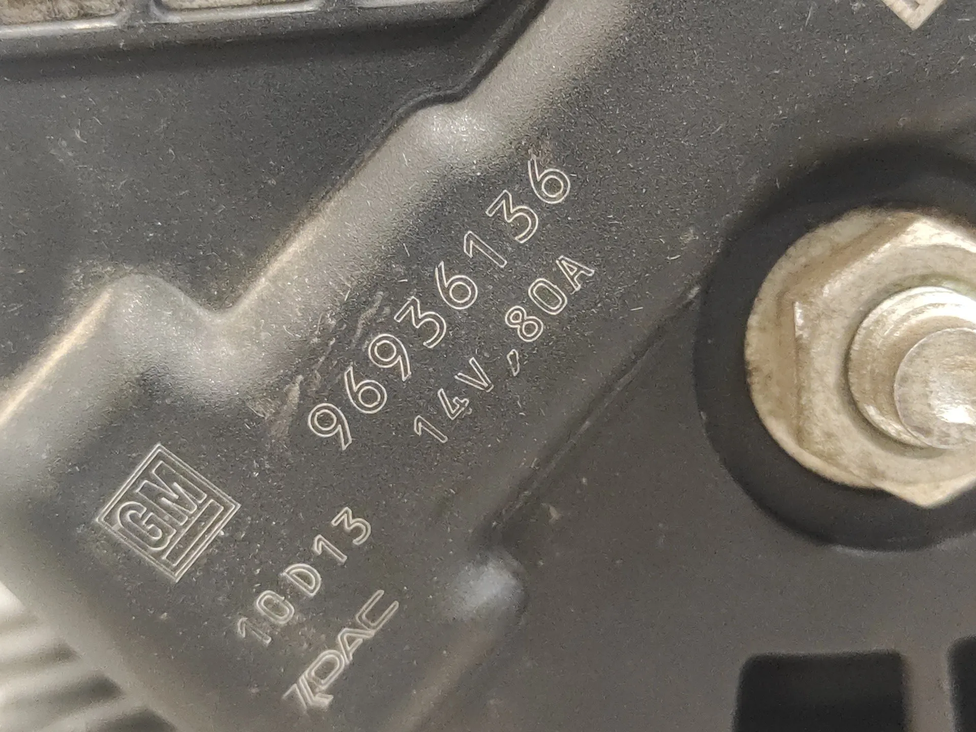 Alternador para Chevrolet Aveo
