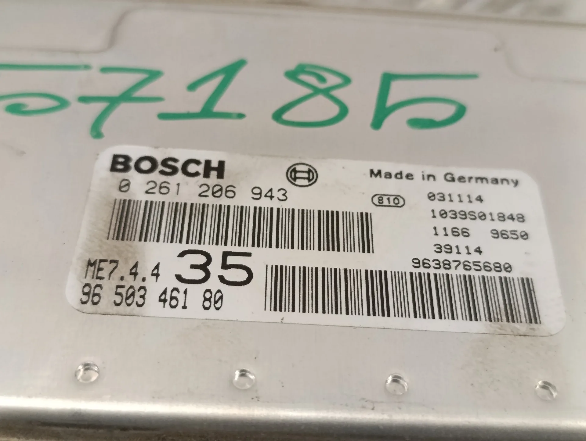 Centralita Motor Uce para Peugeot 307 Berlina (S2)