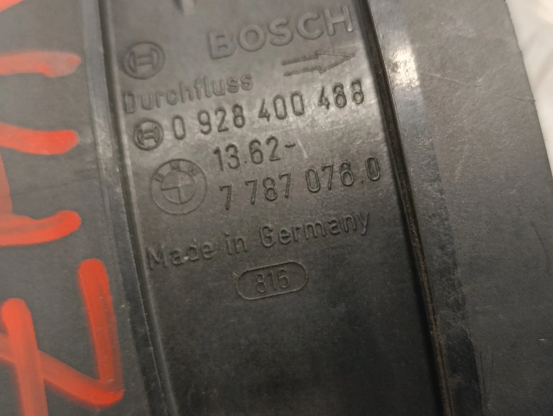 Caudalimetro para Bmw Serie 1 Berlina (E81/E87)