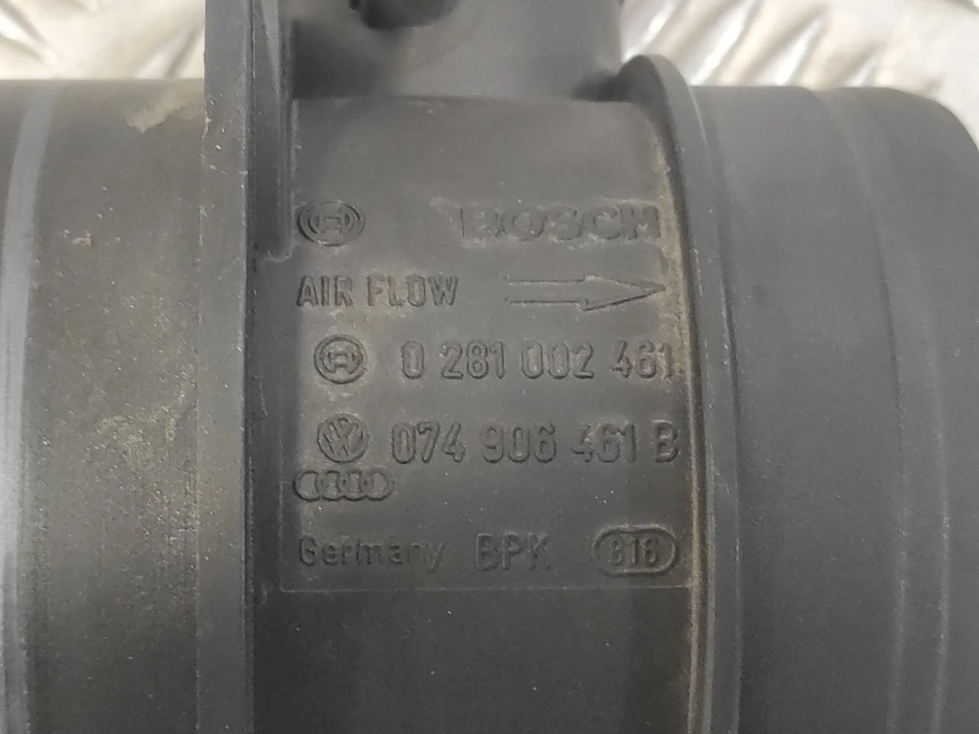 Caudalimetro para Volkswagen Passat Variant (3C5)
