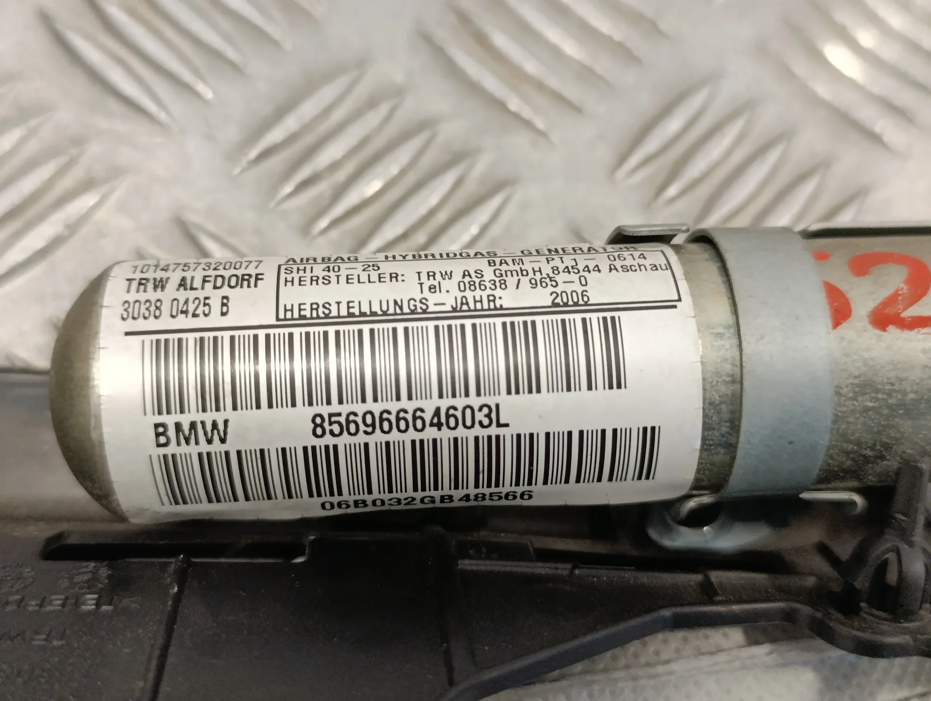 Airbag Cortina Delantero Derecho para Bmw Serie 3 Berlina (E90)