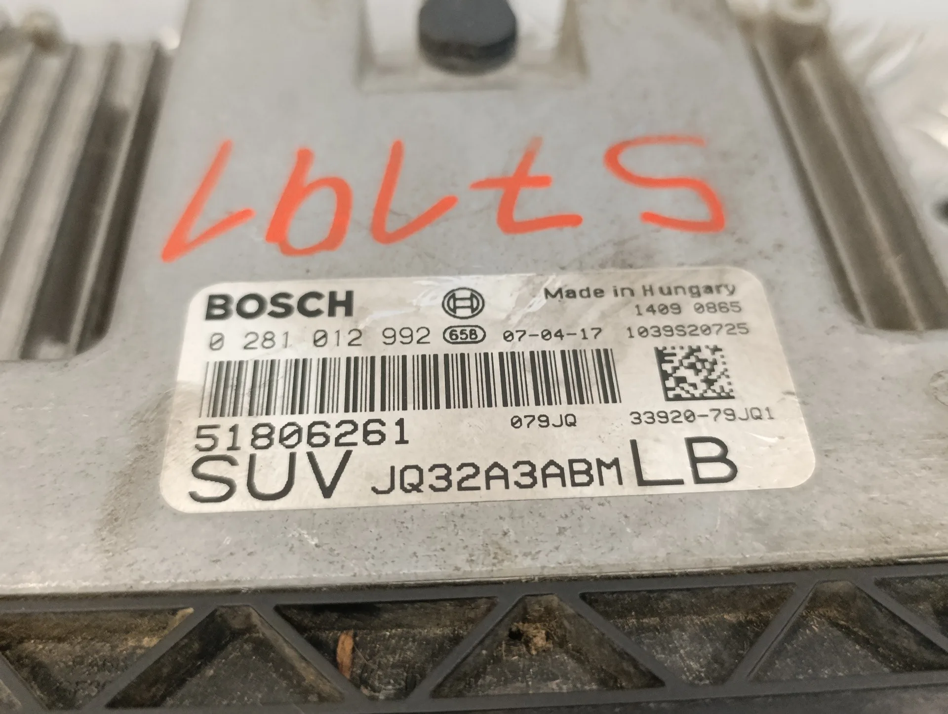 Centralita Motor Uce para Suzuki Sx4 Rw (Ey)