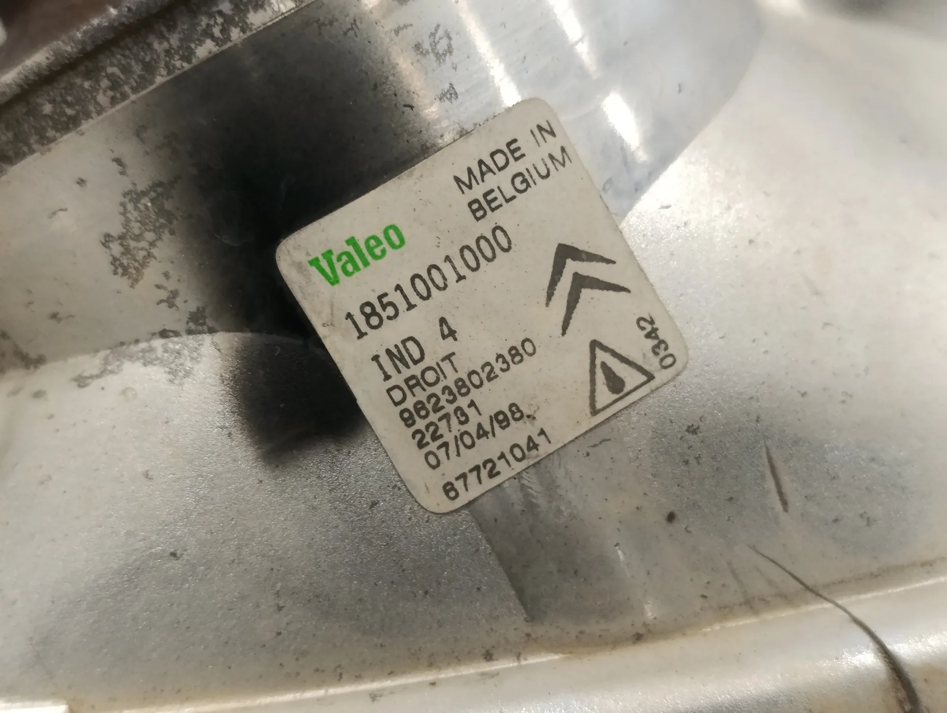 Faro Antiniebla Derecho para Citroën Xsara Berlina