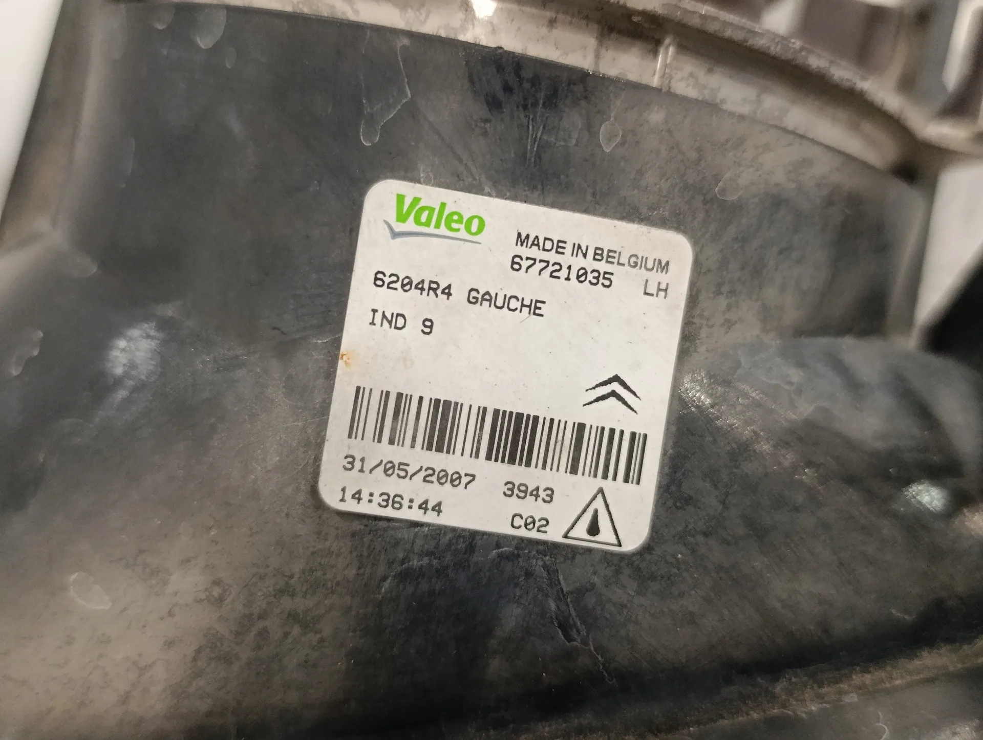 Faro Antiniebla Izquierdo para Citroën Xsara Berlina