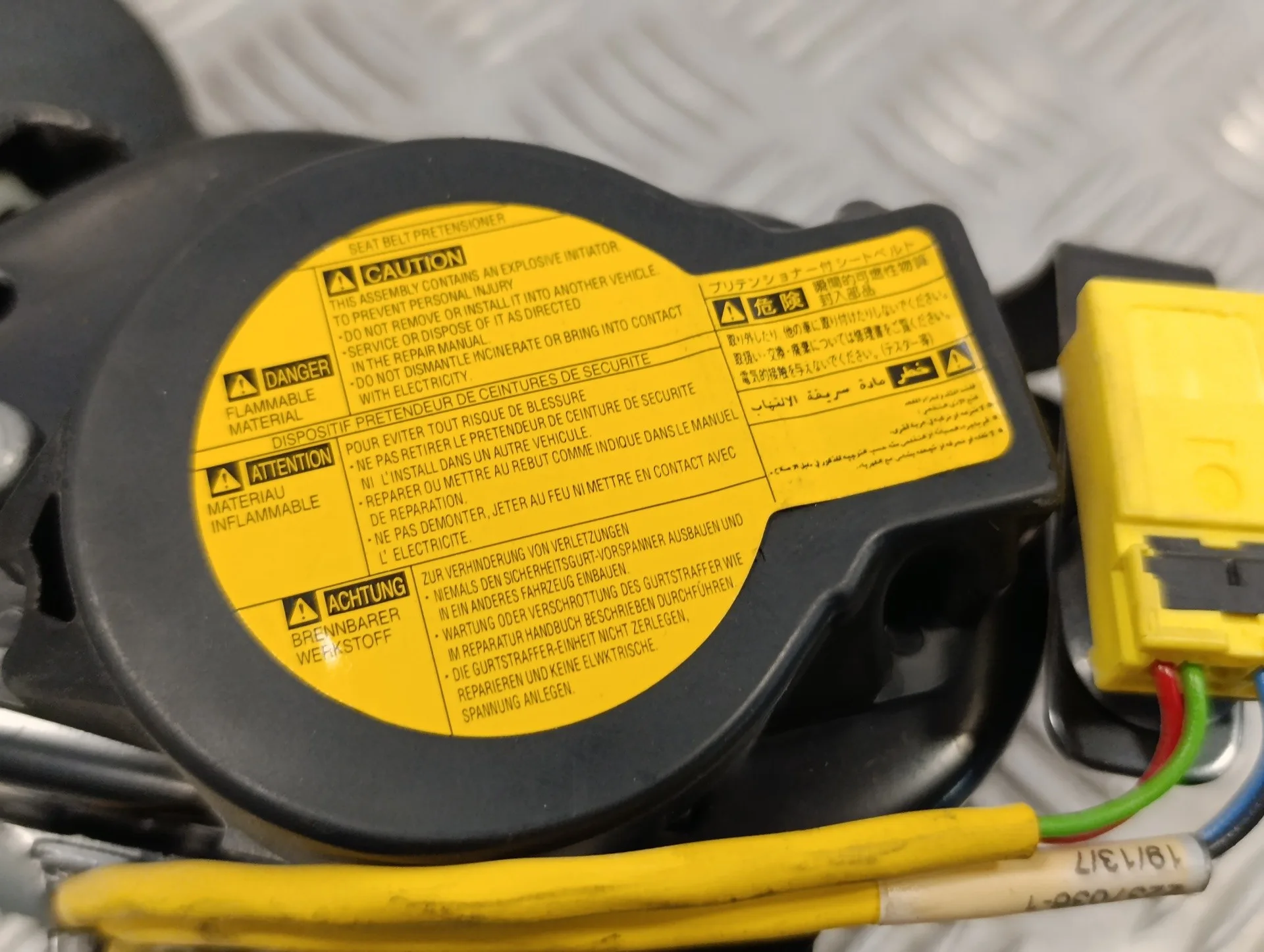 Cinturon Seguridad Delantero Derecho para Subaru Xv (G5)