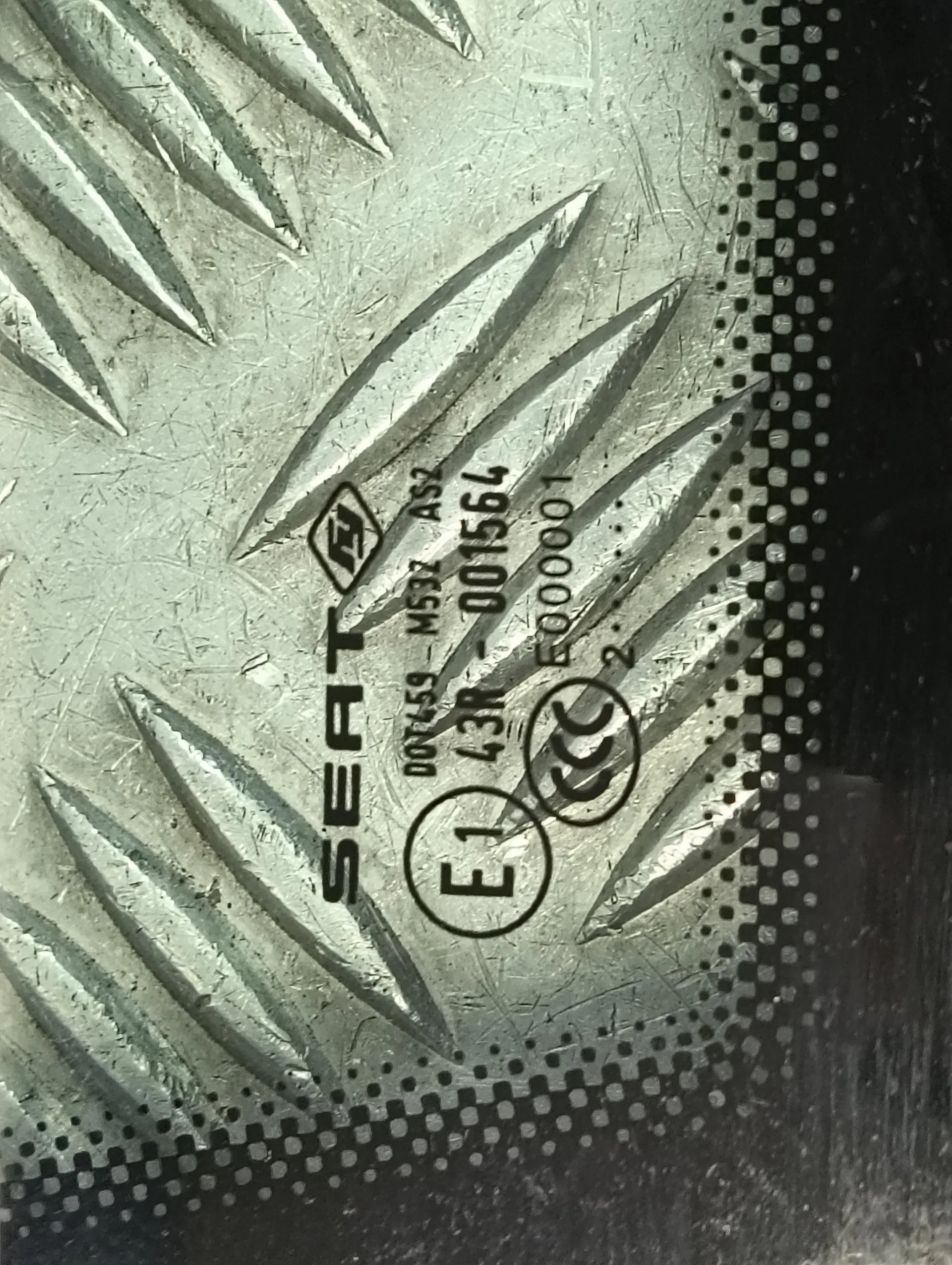 Luna Custodia Delantera Derecha para Seat Ibiza (6J5)