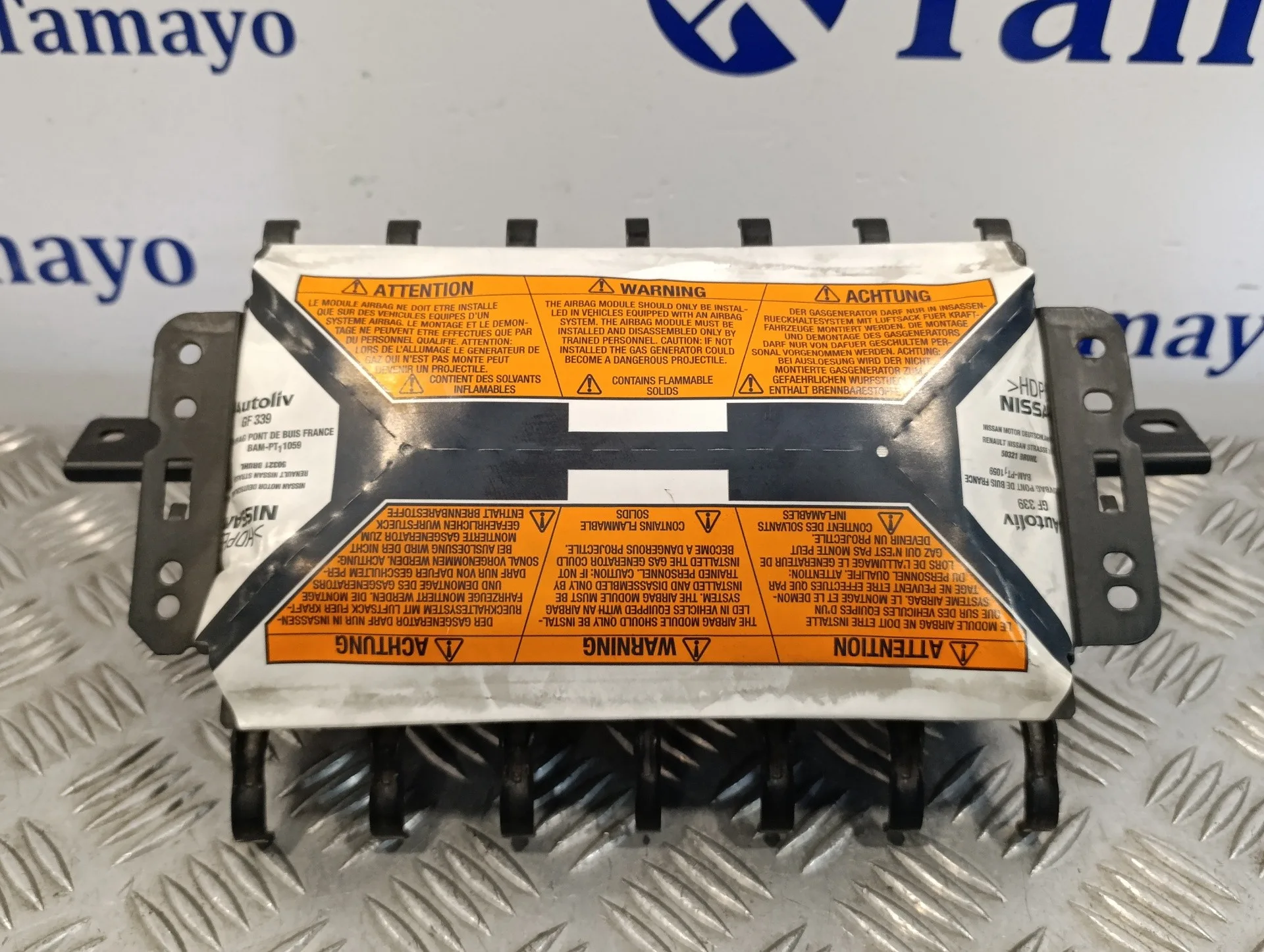 Airbag Delantero Derecho para Nissan Qashqai (J10)