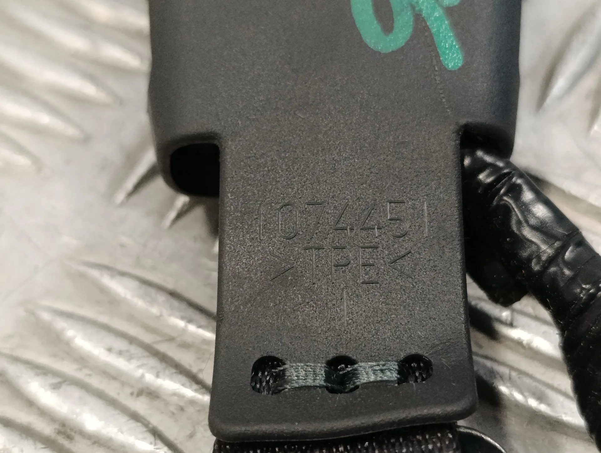 Enganche Cinturon Trasero Derecho para Subaru Xv (G5)