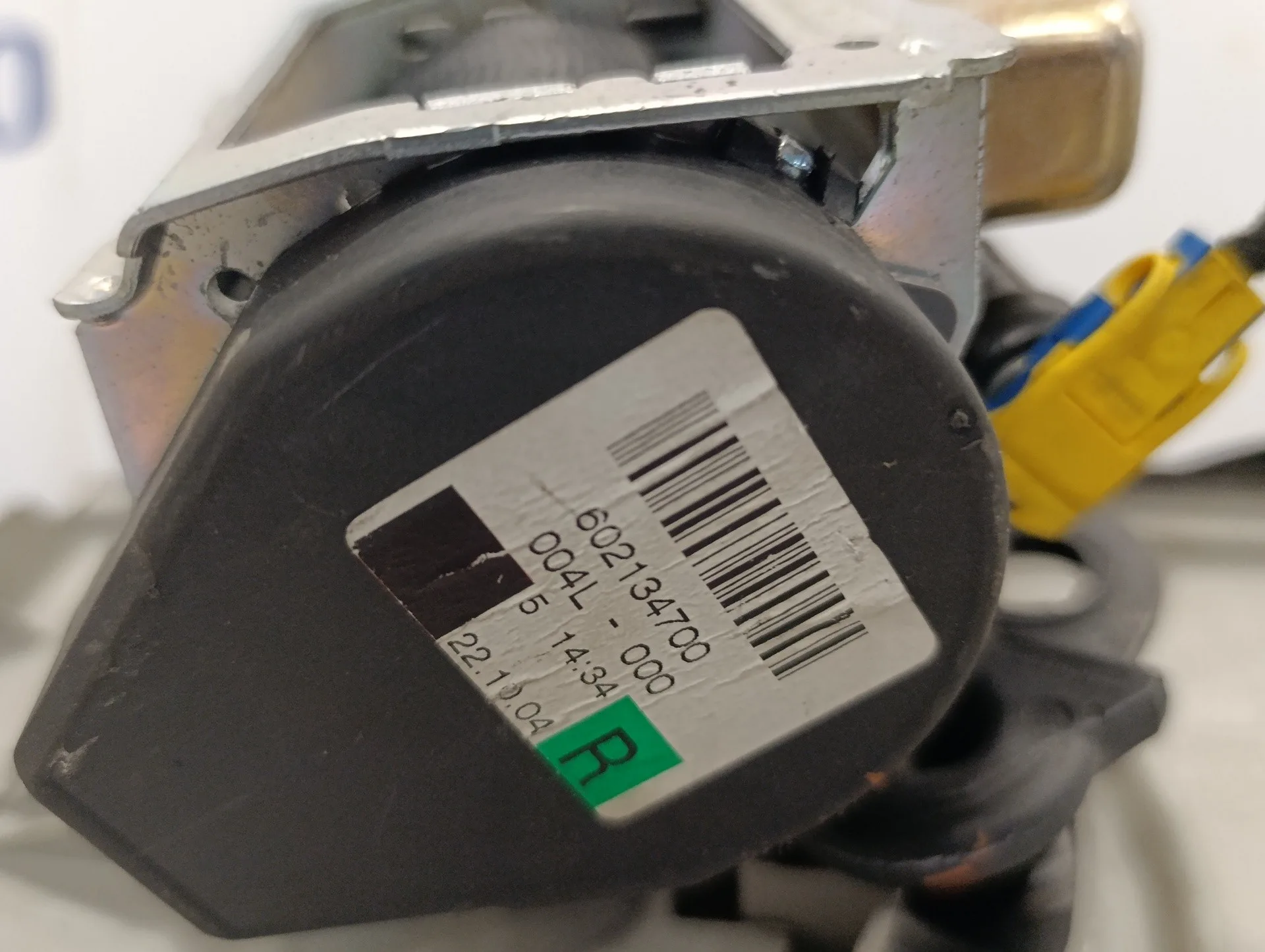 Cinturon Seguridad Delantero Derecho para Audi A3 (8P)