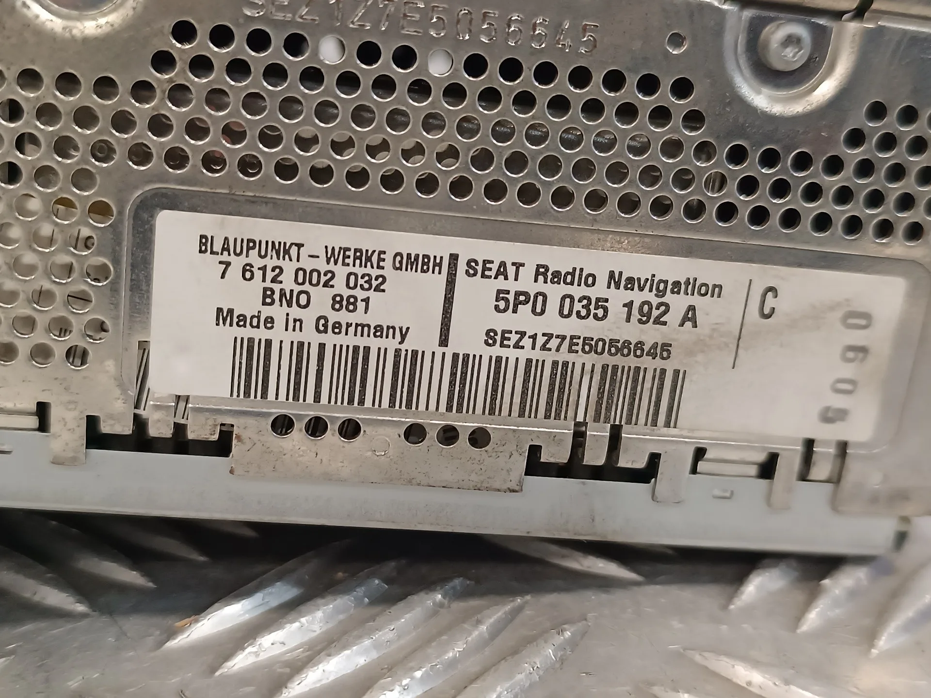 Sistema Audio / Radio Cd para Volkswagen Golf V Berlina (1K1)