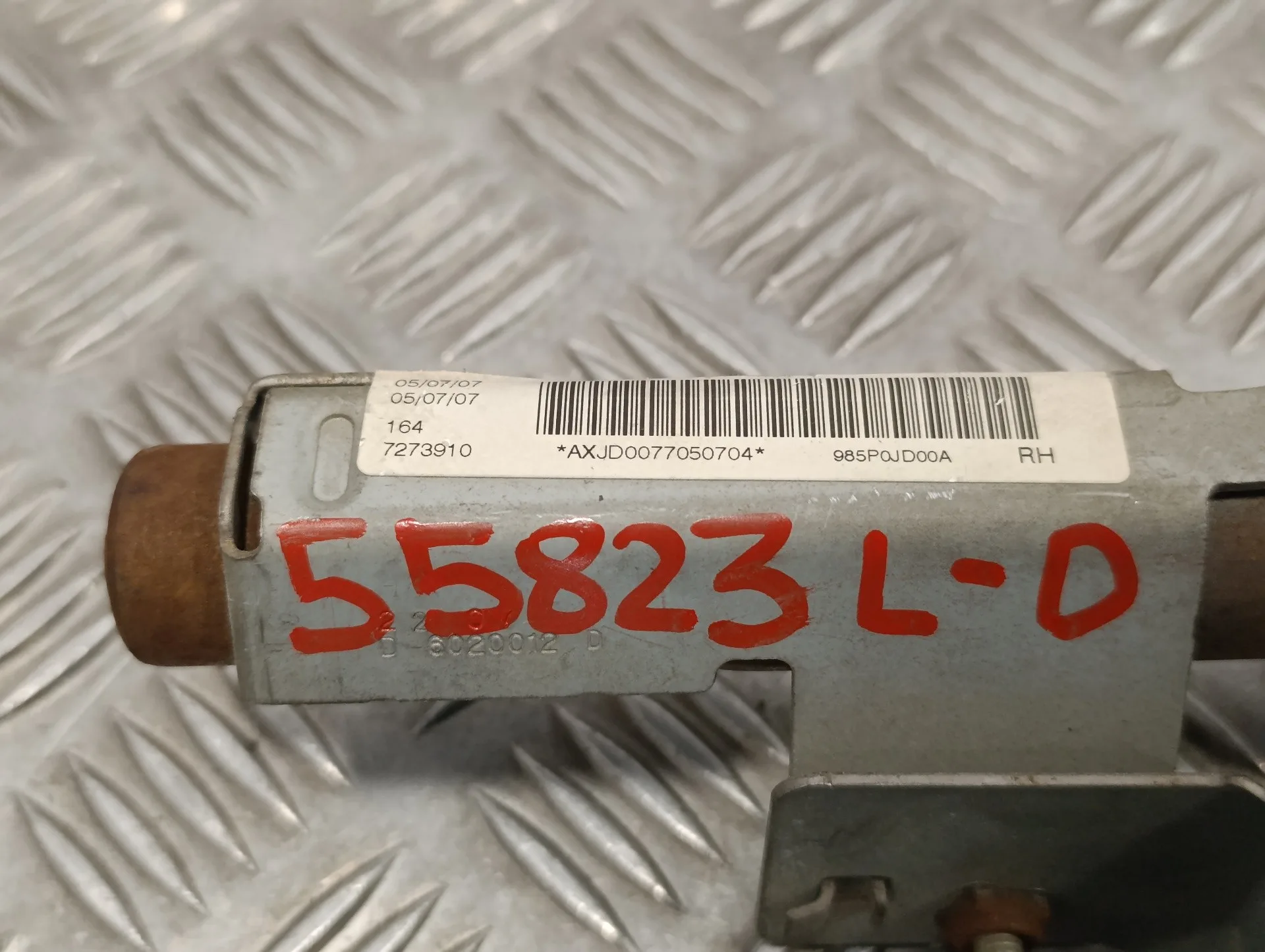 Airbag Cortina Delantero Derecho para Nissan Qashqai (J10)