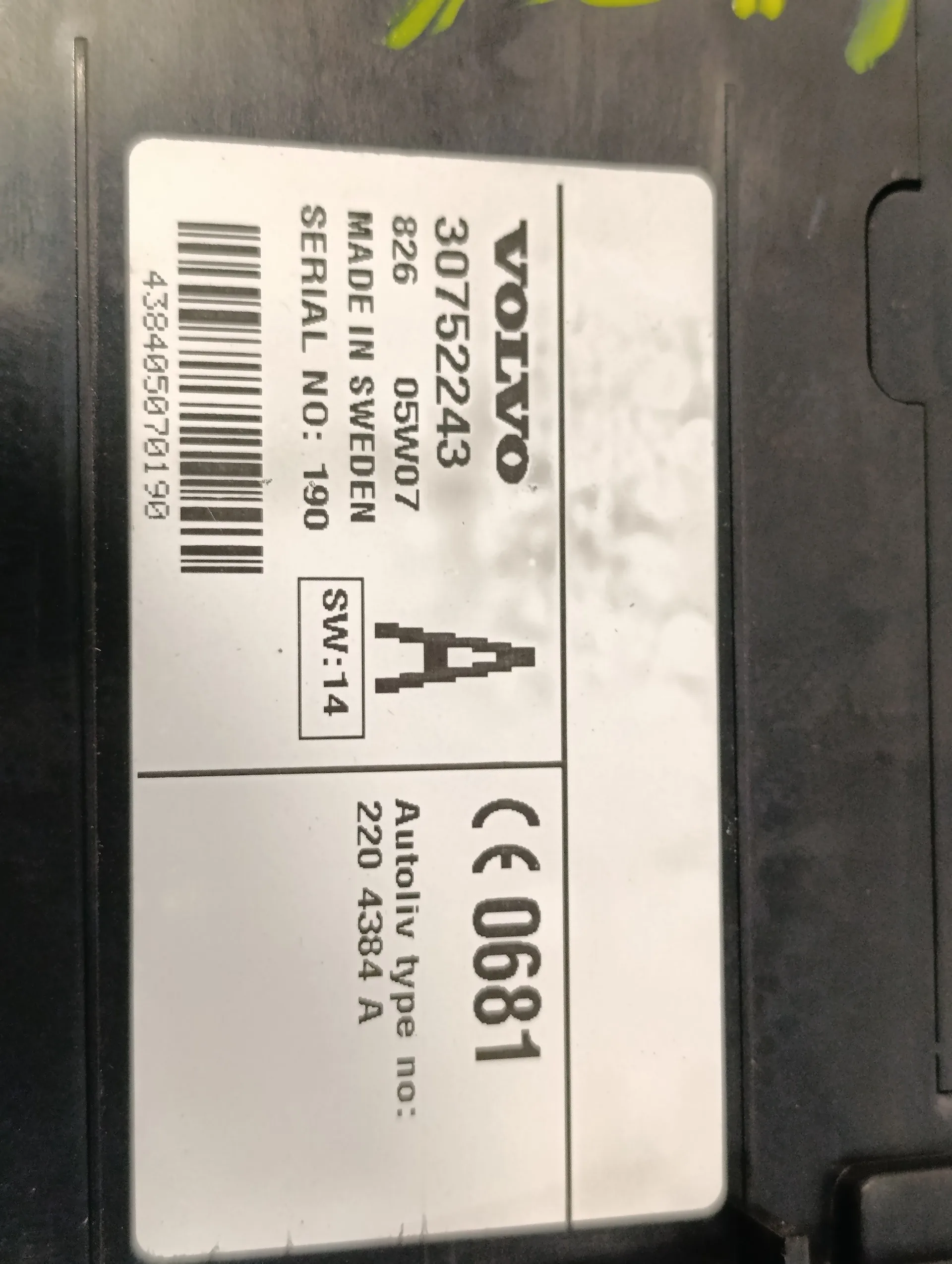 Modulo Electronico para Volvo Xc70