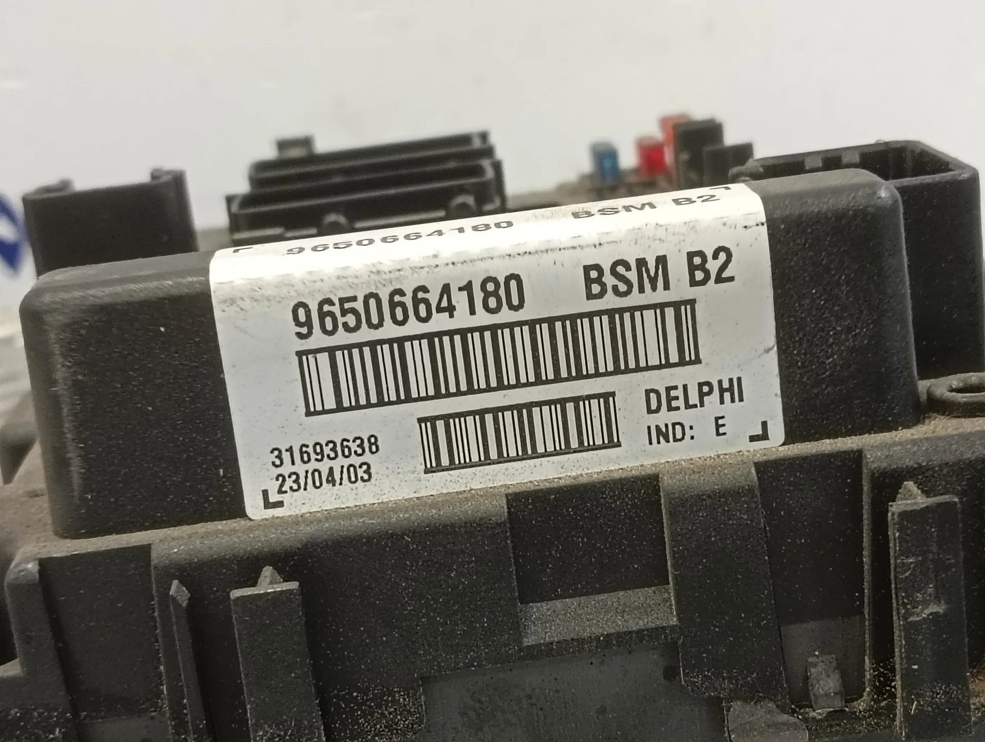 Caja Reles / Fusibles para Peugeot 206 Berlina