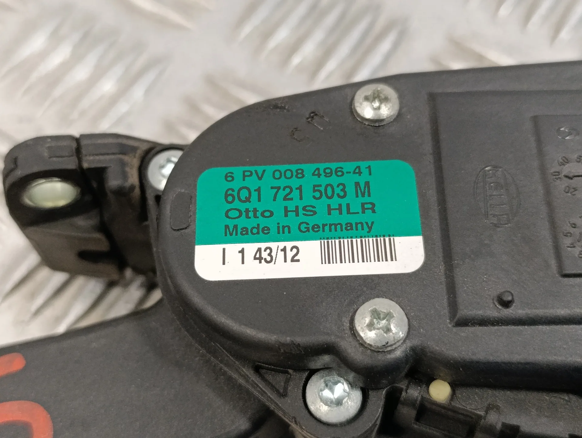 Pedal Acelerador para Seat Ibiza (6J5)