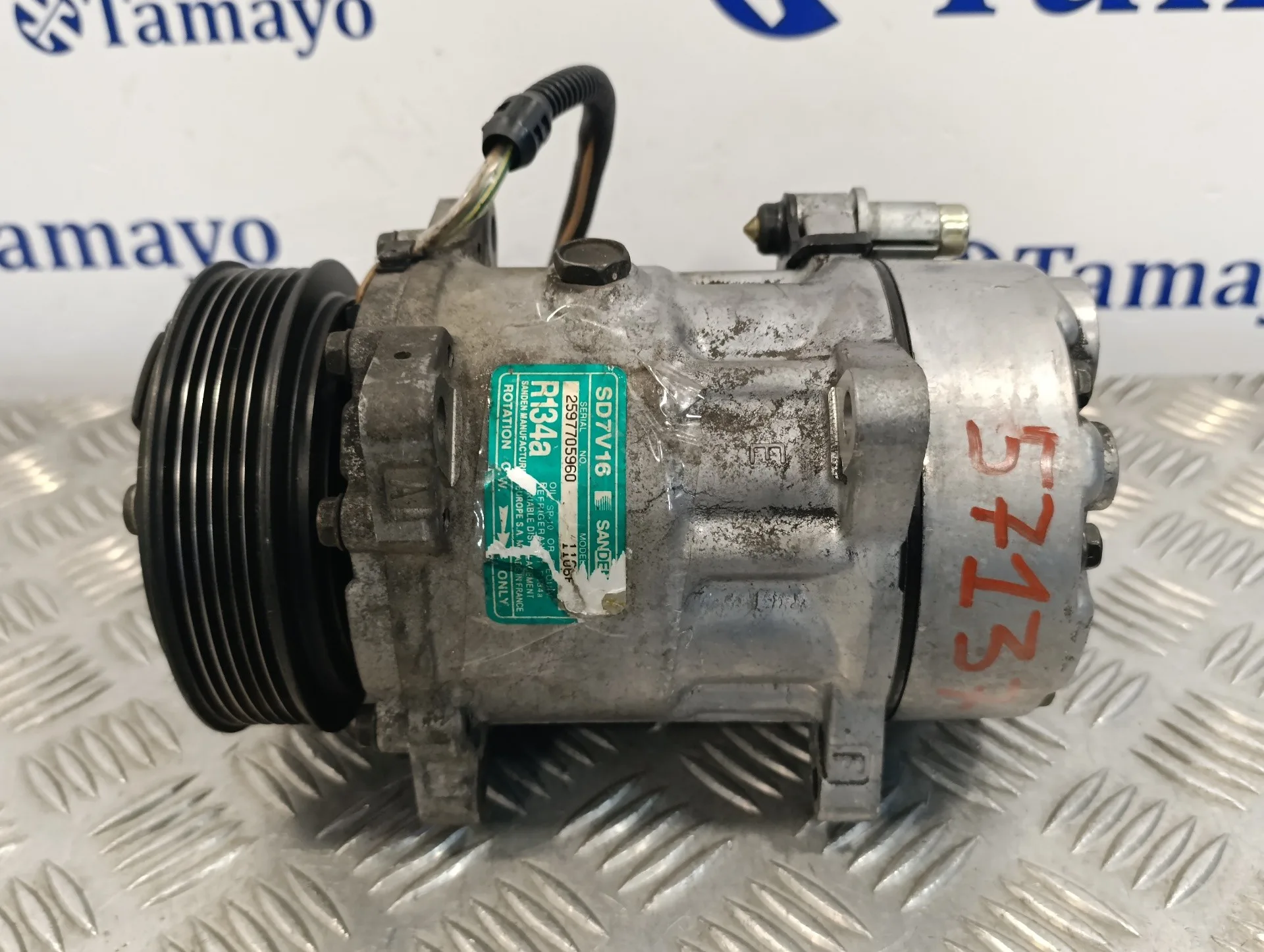 Compresor Aire Acondicionado para Peugeot 206 Berlina