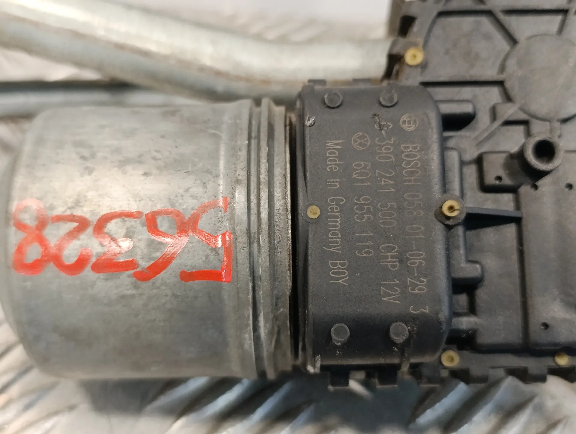 Motor Limpia Delantero para Skoda Fabia (6Y2/6Y3)