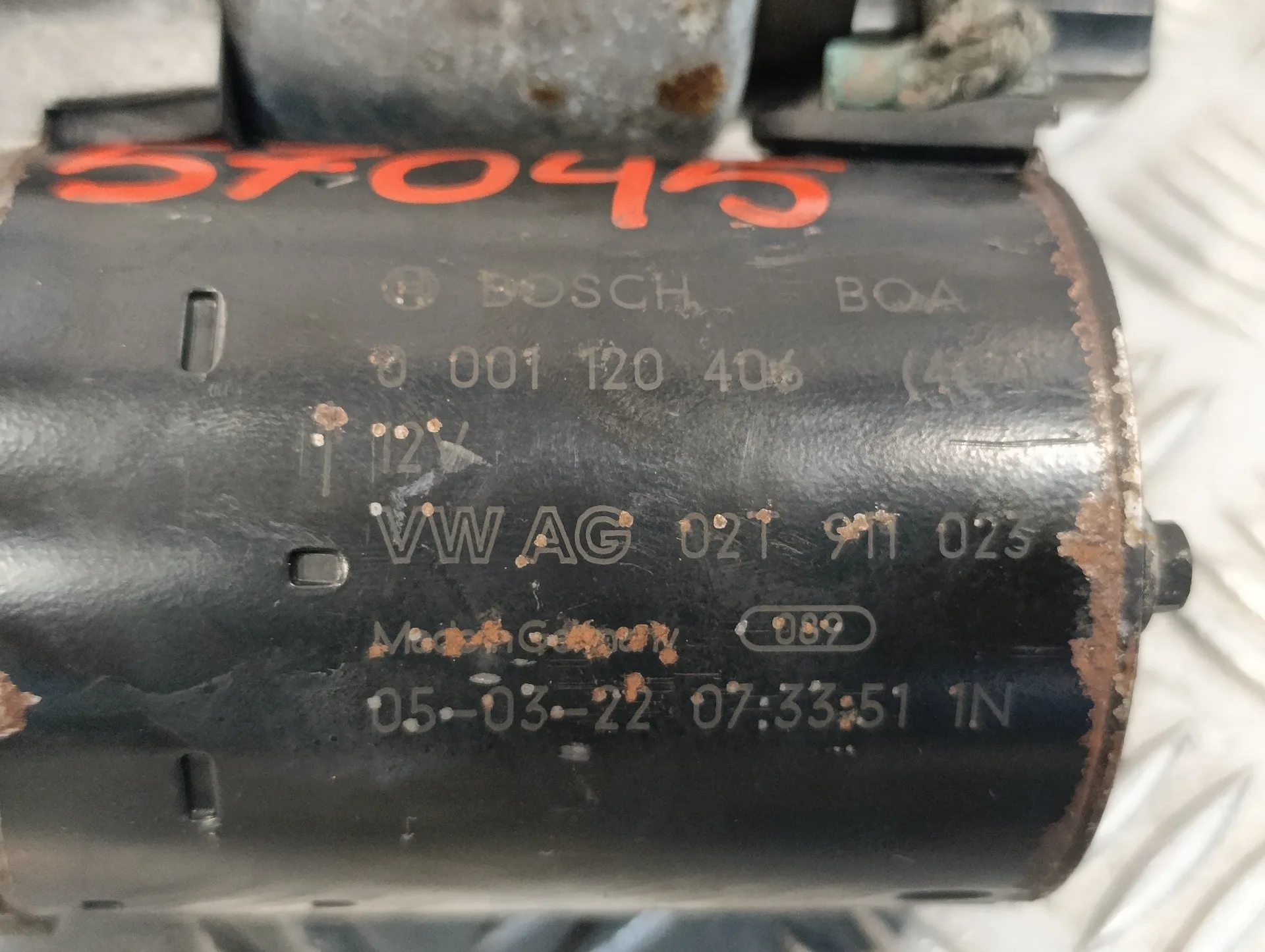Motor Arranque para Volkswagen Golf Plus (5M1)