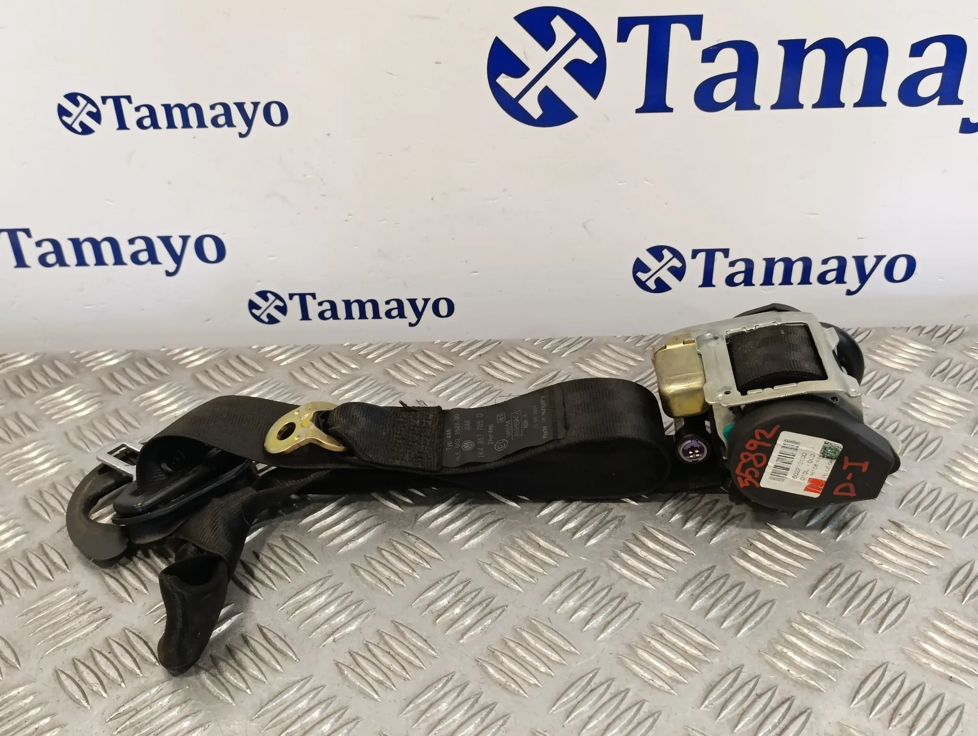 Cinturon Seguridad Delantero Izquierdo para Volkswagen Golf V Berlina (1K1)