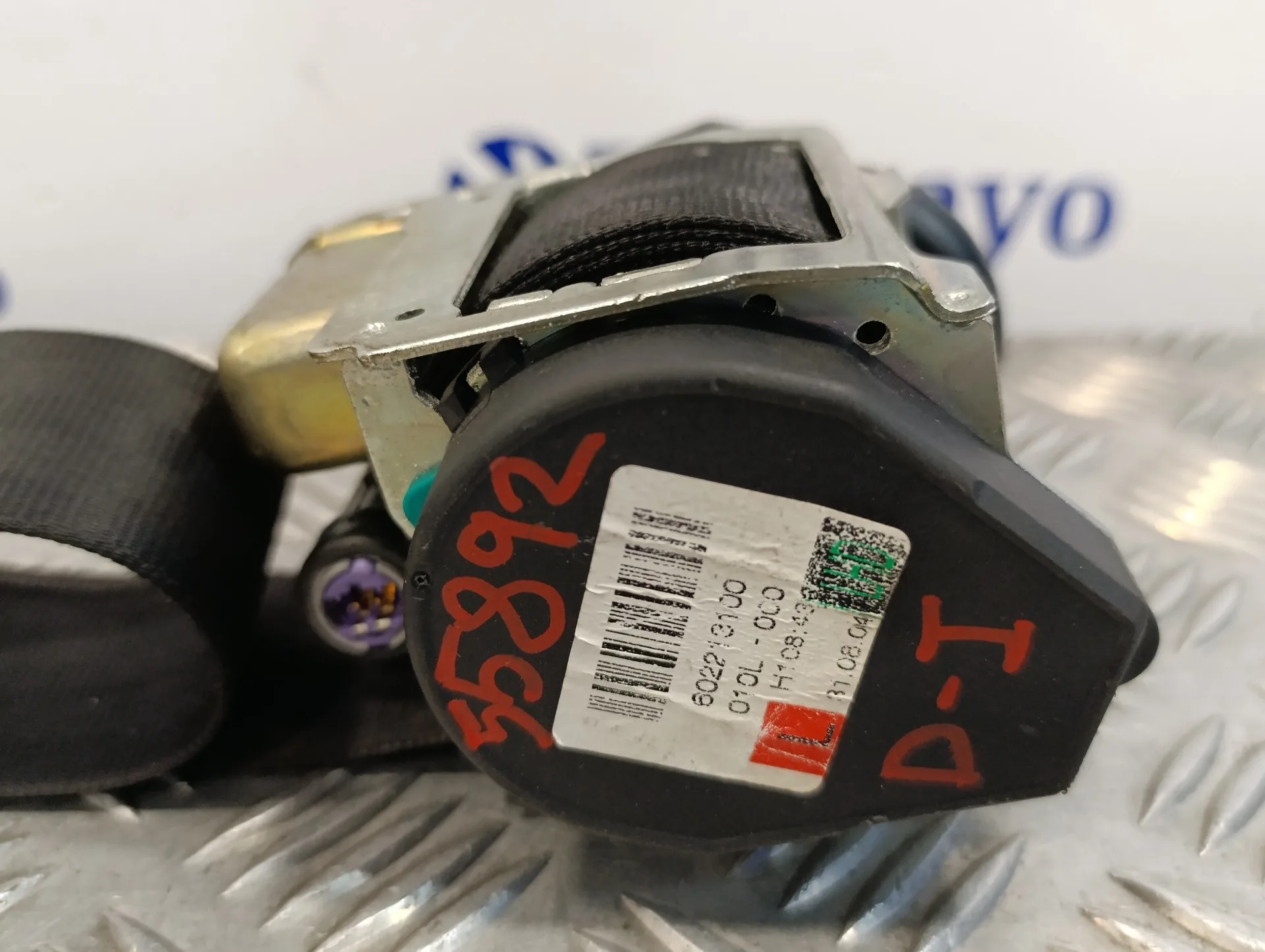 Cinturon Seguridad Delantero Izquierdo para Volkswagen Golf V Berlina (1K1)