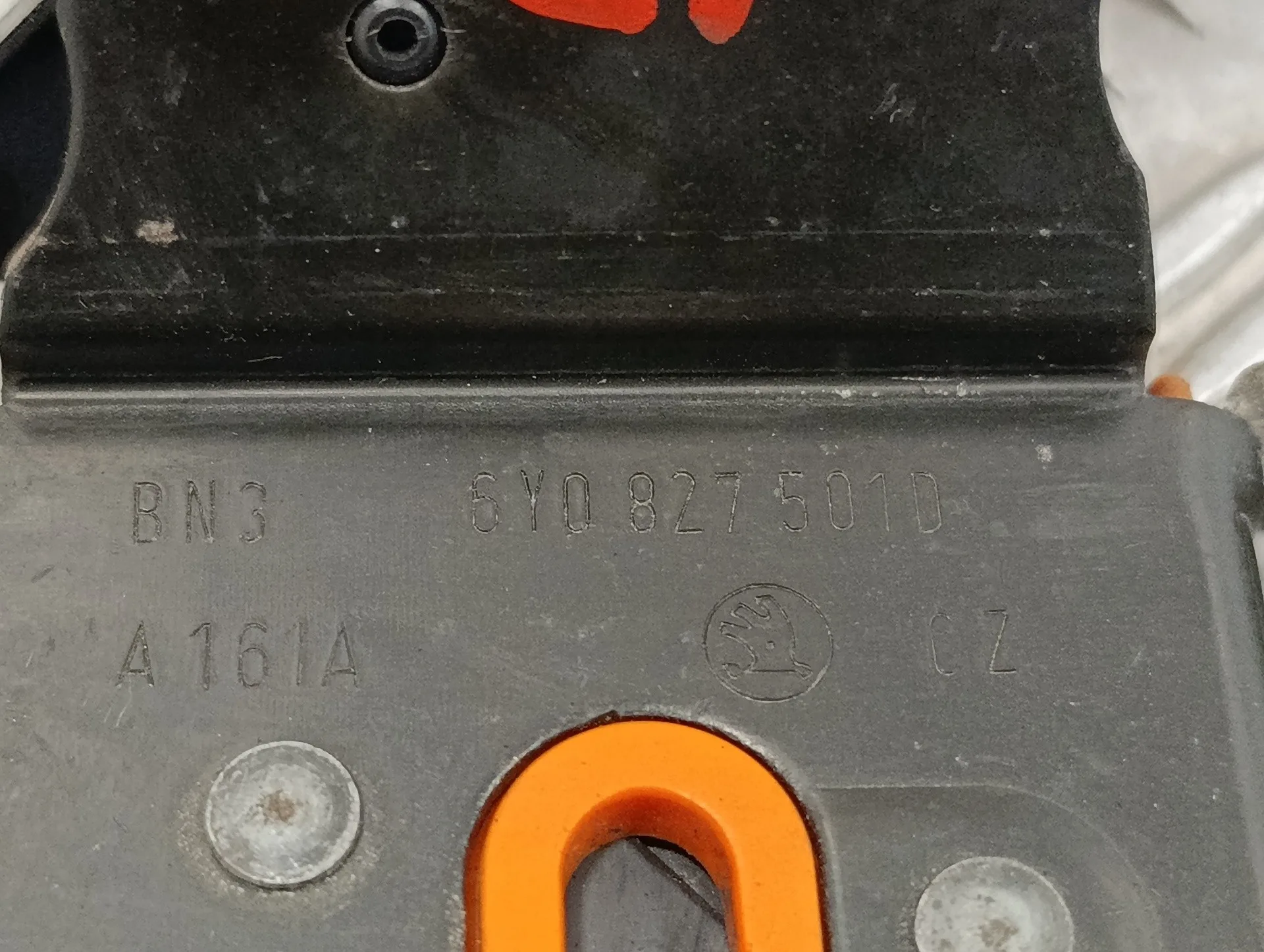 Cerradura Maletero / Porton para Skoda Fabia (6Y2/6Y3)