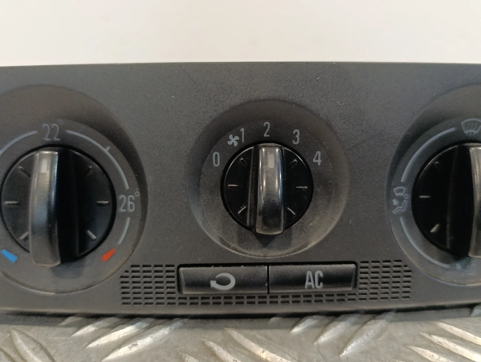 Mando Calefaccion / Aire Acondicionado para Skoda Fabia (6Y2/6Y3)