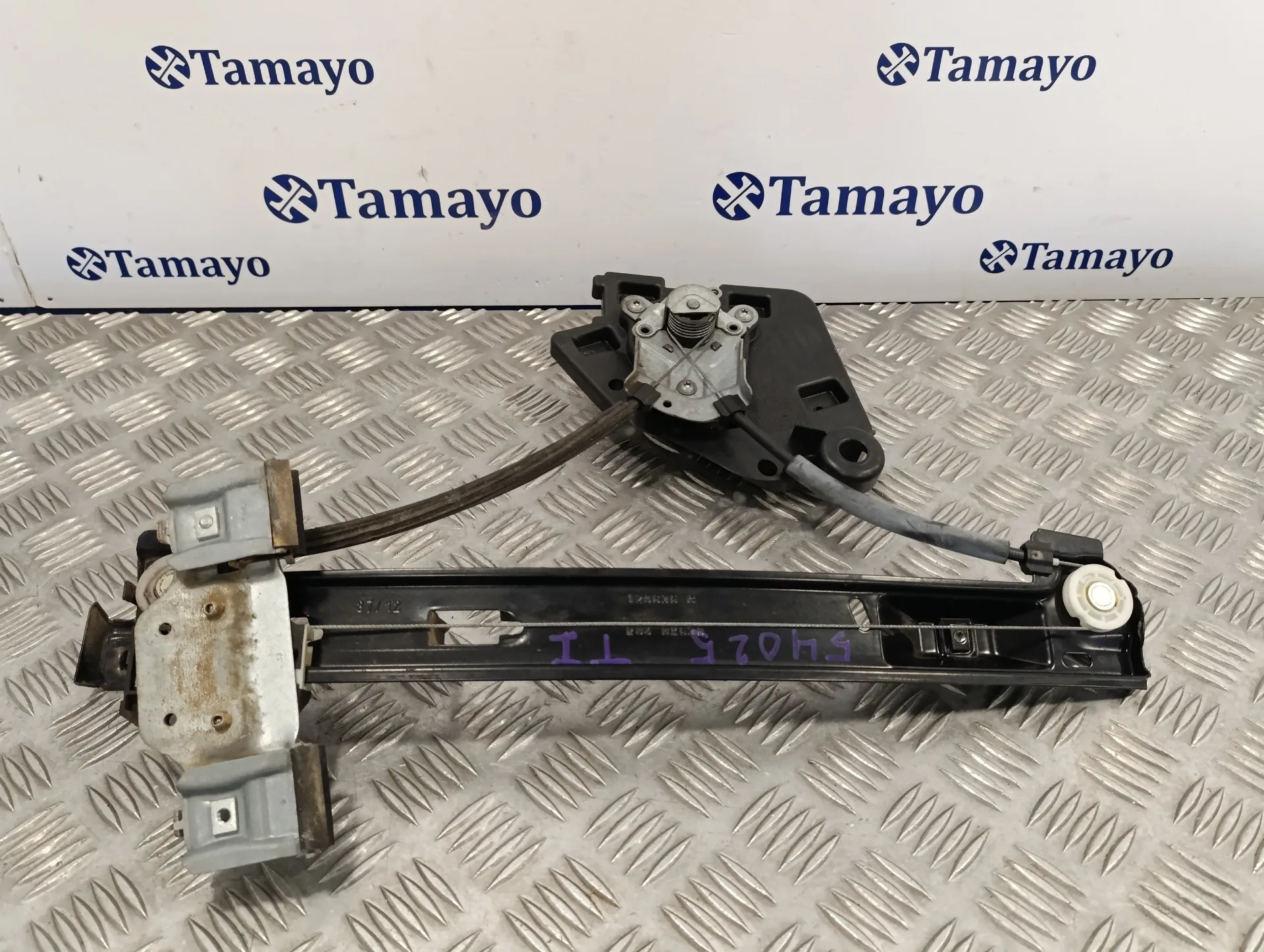 Elevalunas Trasero Izquierdo para Seat Ibiza (6J5)