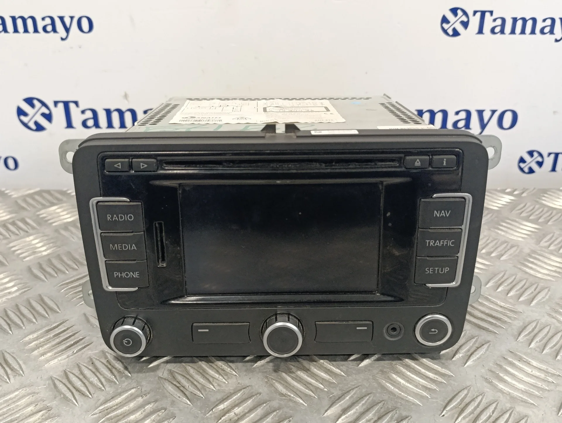 Sistema Audio / Radio Cd para Volkswagen T5 Transporter (7E)