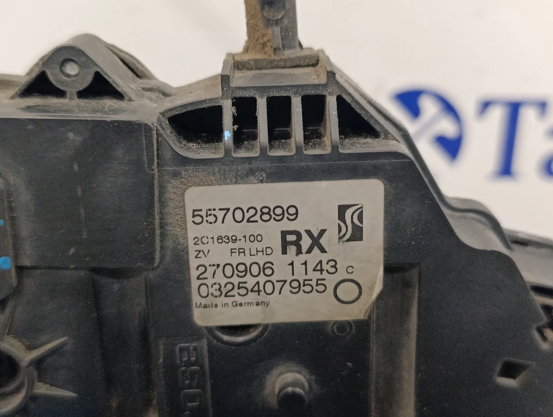 Cerradura Puerta Delantera Derecha para Opel Corsa D