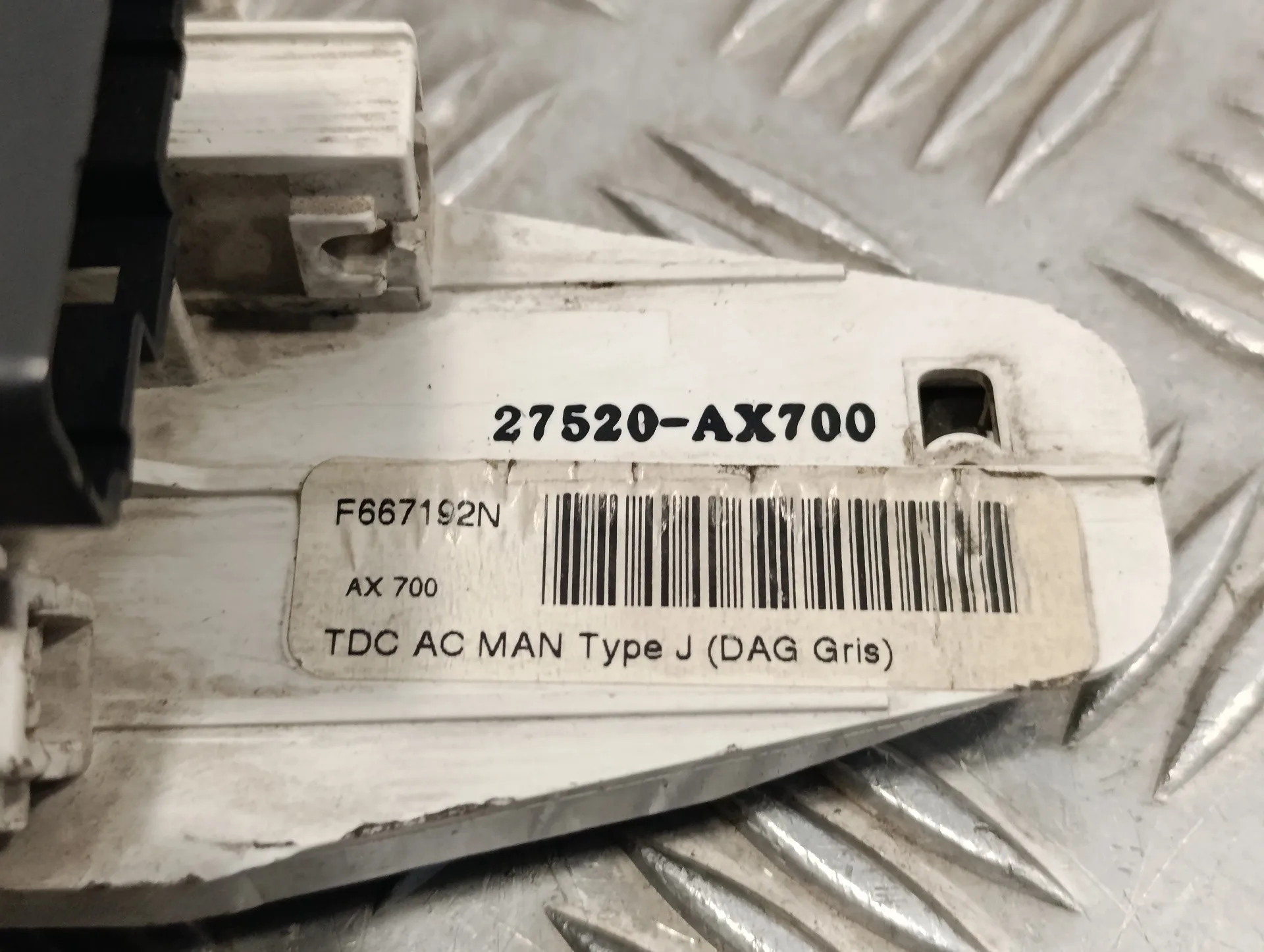 Mando Calefaccion / Aire Acondicionado para Nissan Micra (K12E)
