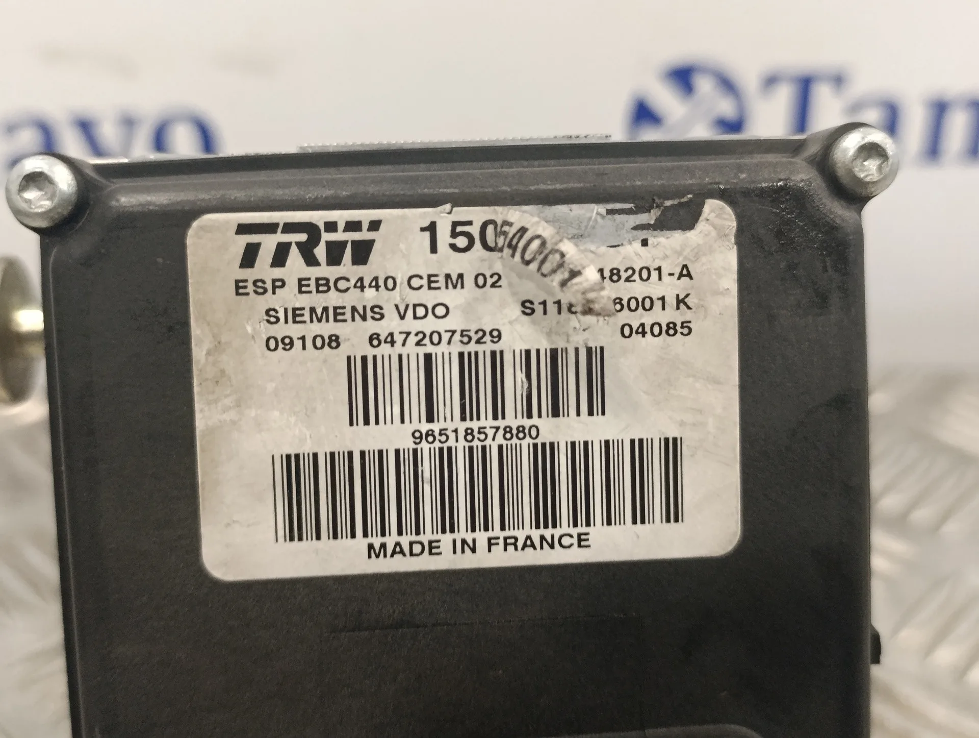 Abs para Peugeot 407