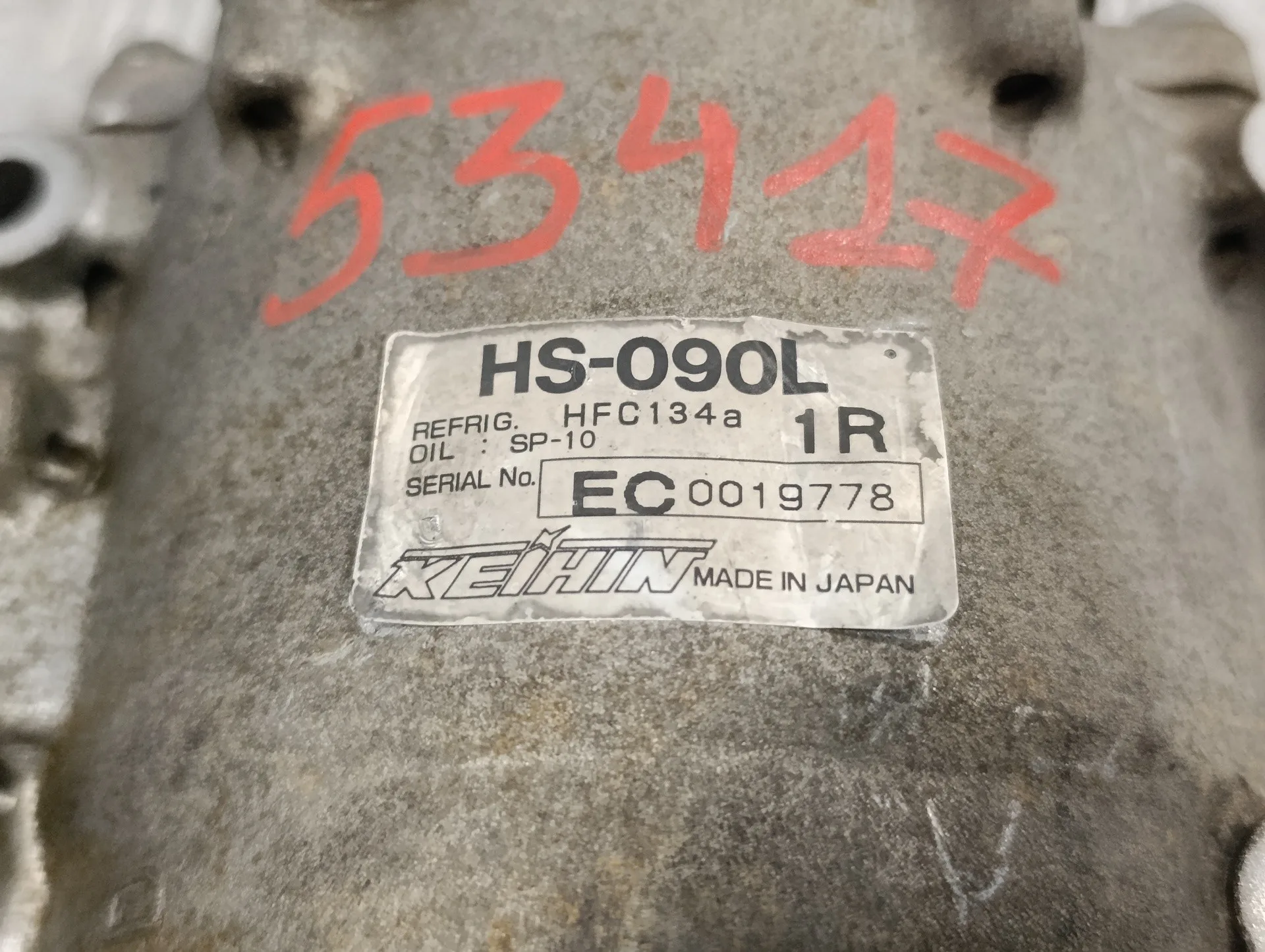 Compresor Aire Acondicionado para Honda Hr-V (Gh)