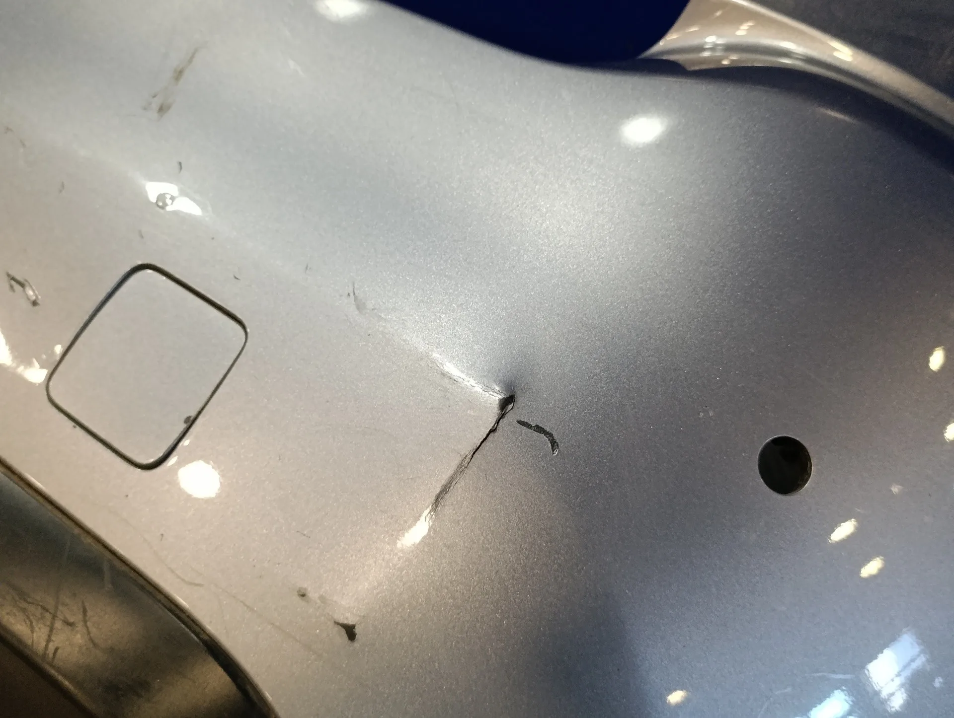 Paragolpes Trasero para Peugeot 308
