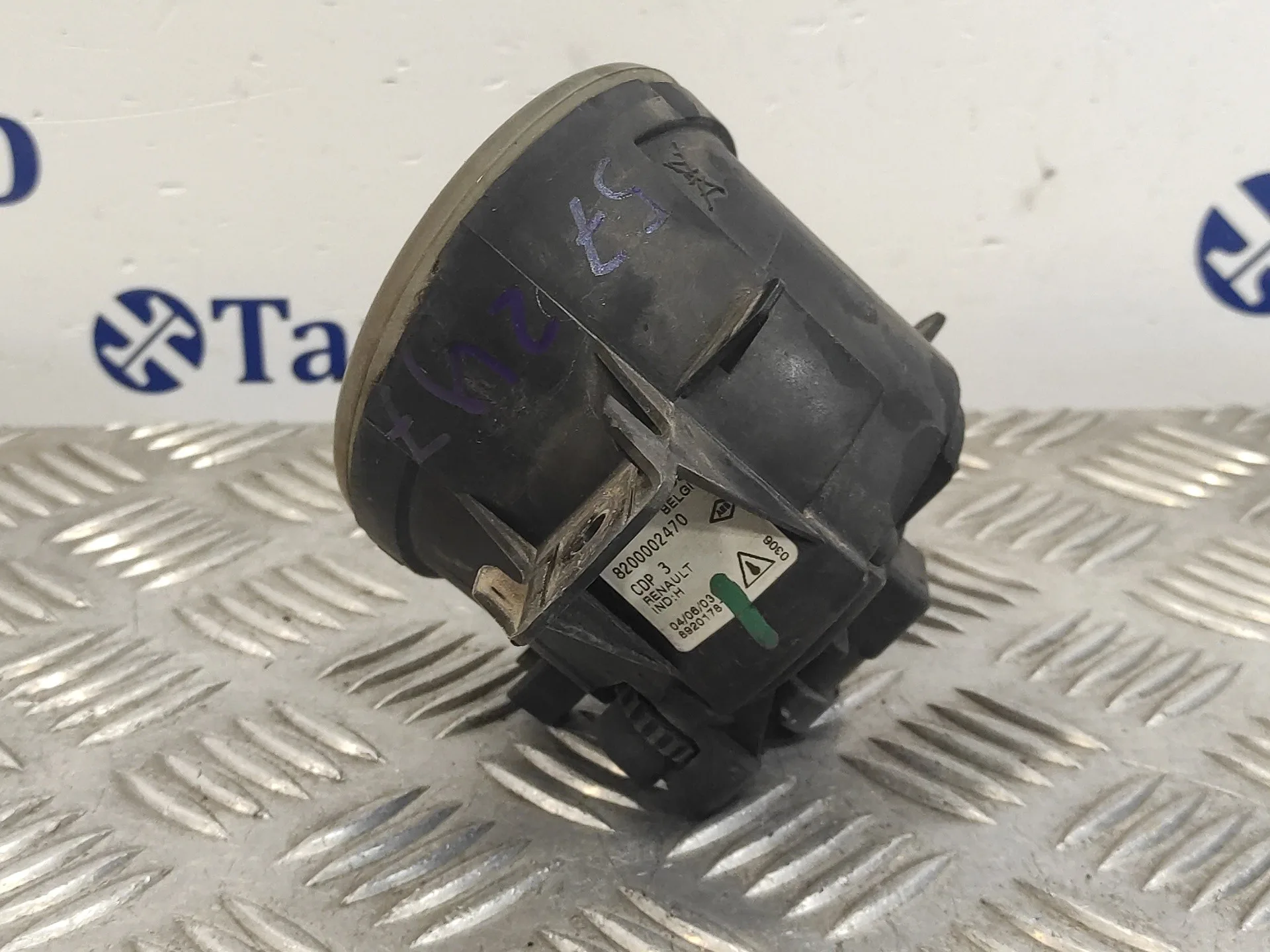 Faro Antiniebla Derecho para Renault Laguna Ii (Bg0)