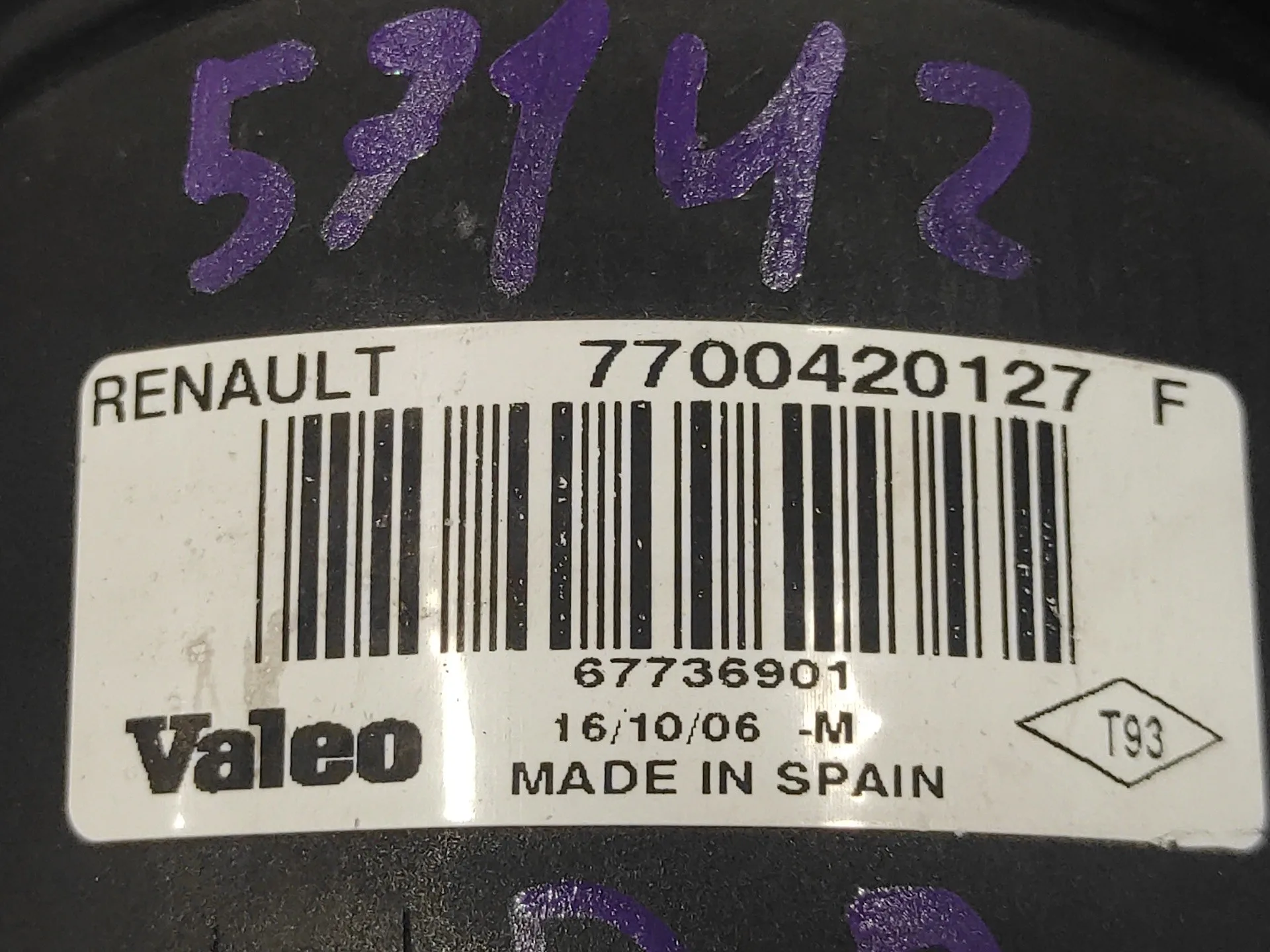 Faro Antiniebla Derecho para Renault Clio Iii