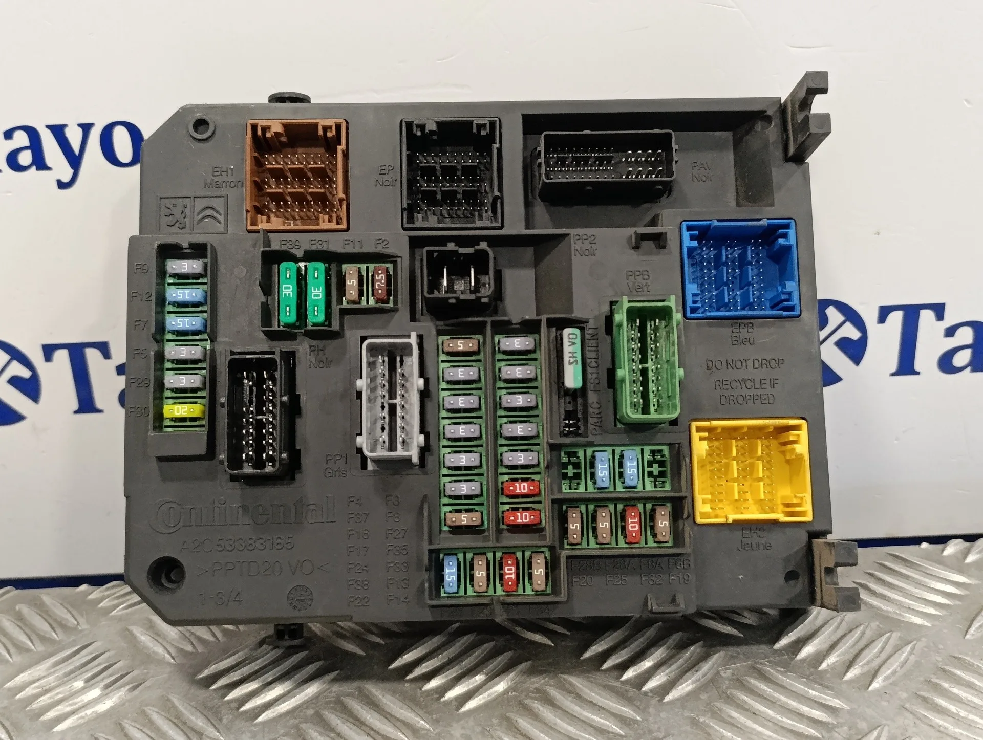 Caja Reles / Fusibles para Peugeot 308
