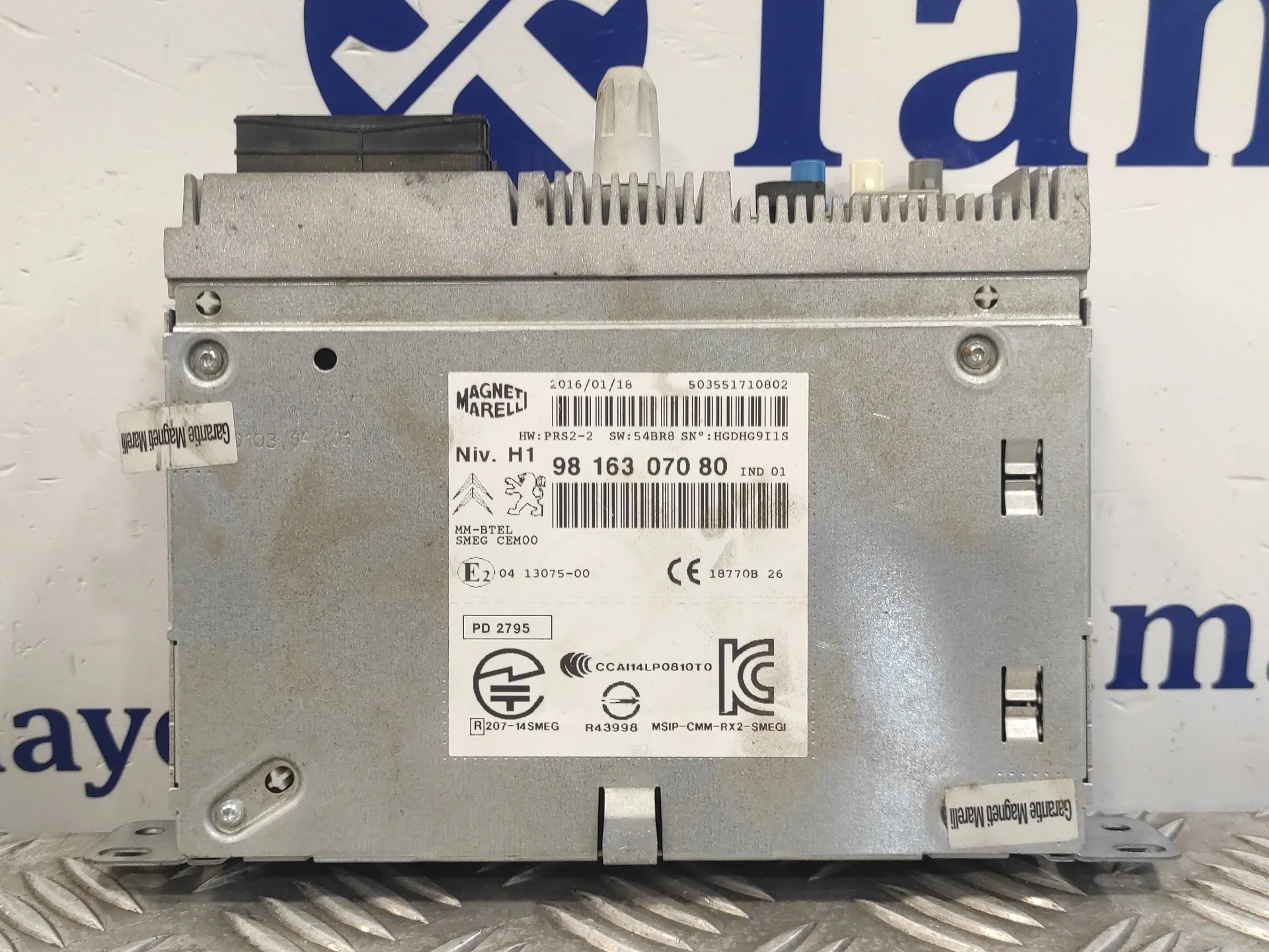 Sistema Audio / Radio Cd para Peugeot 308