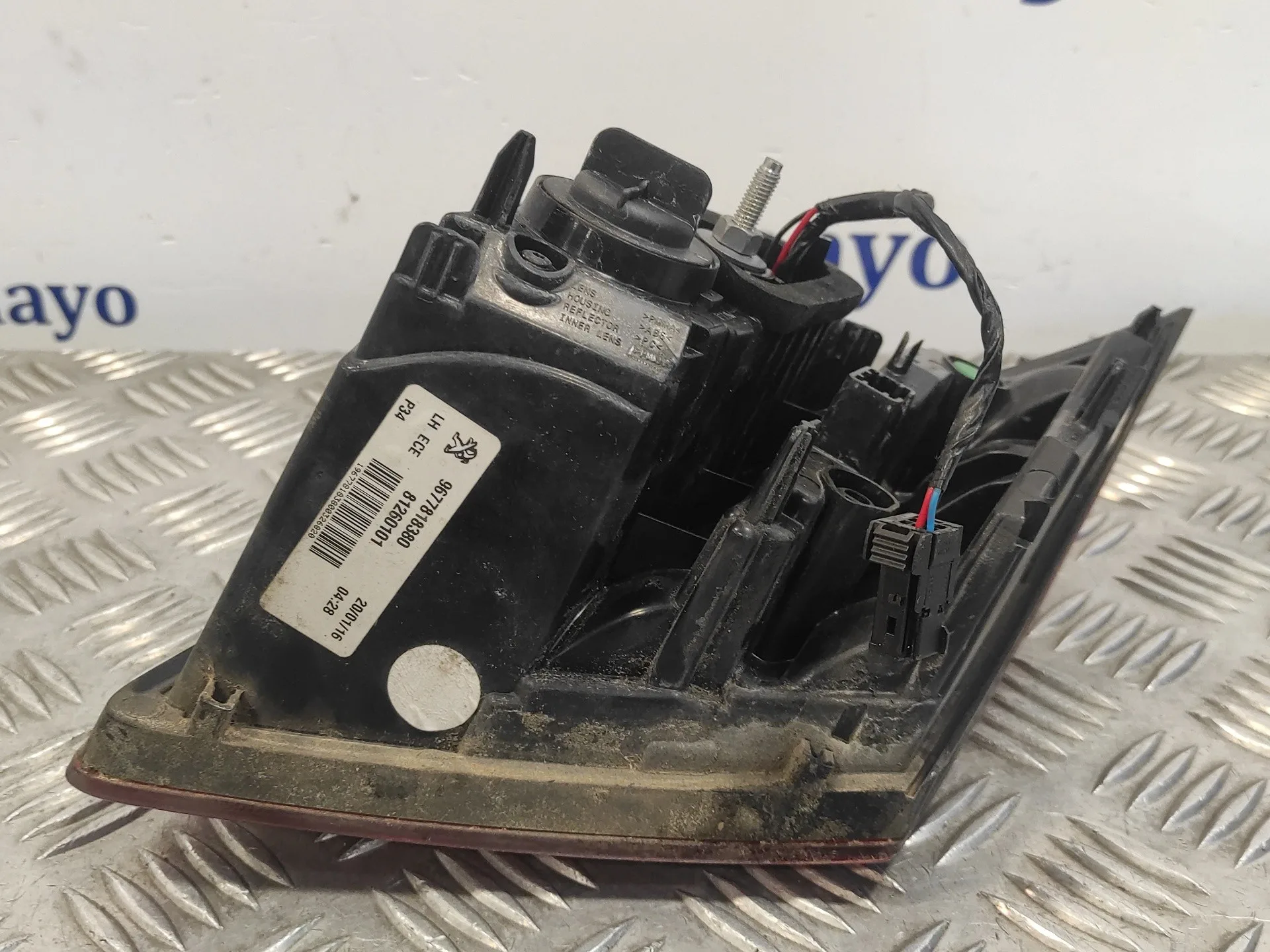 Piloto Trasero Inferior Izquierdo para Peugeot 308