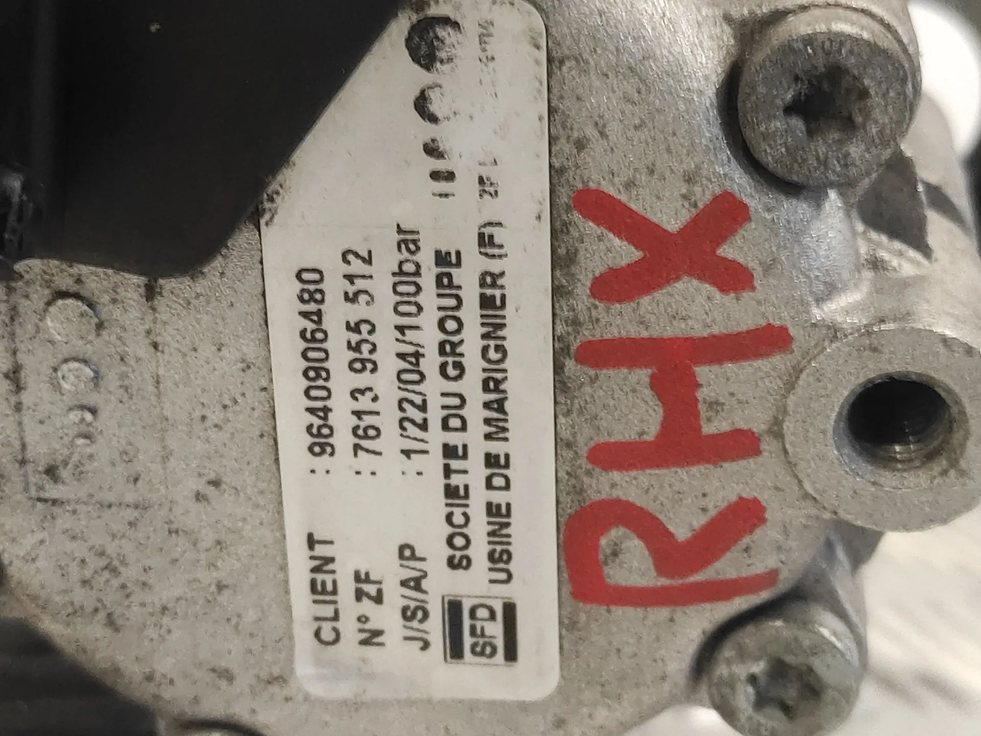 Bomba Direccion para Fiat Scudo (222)