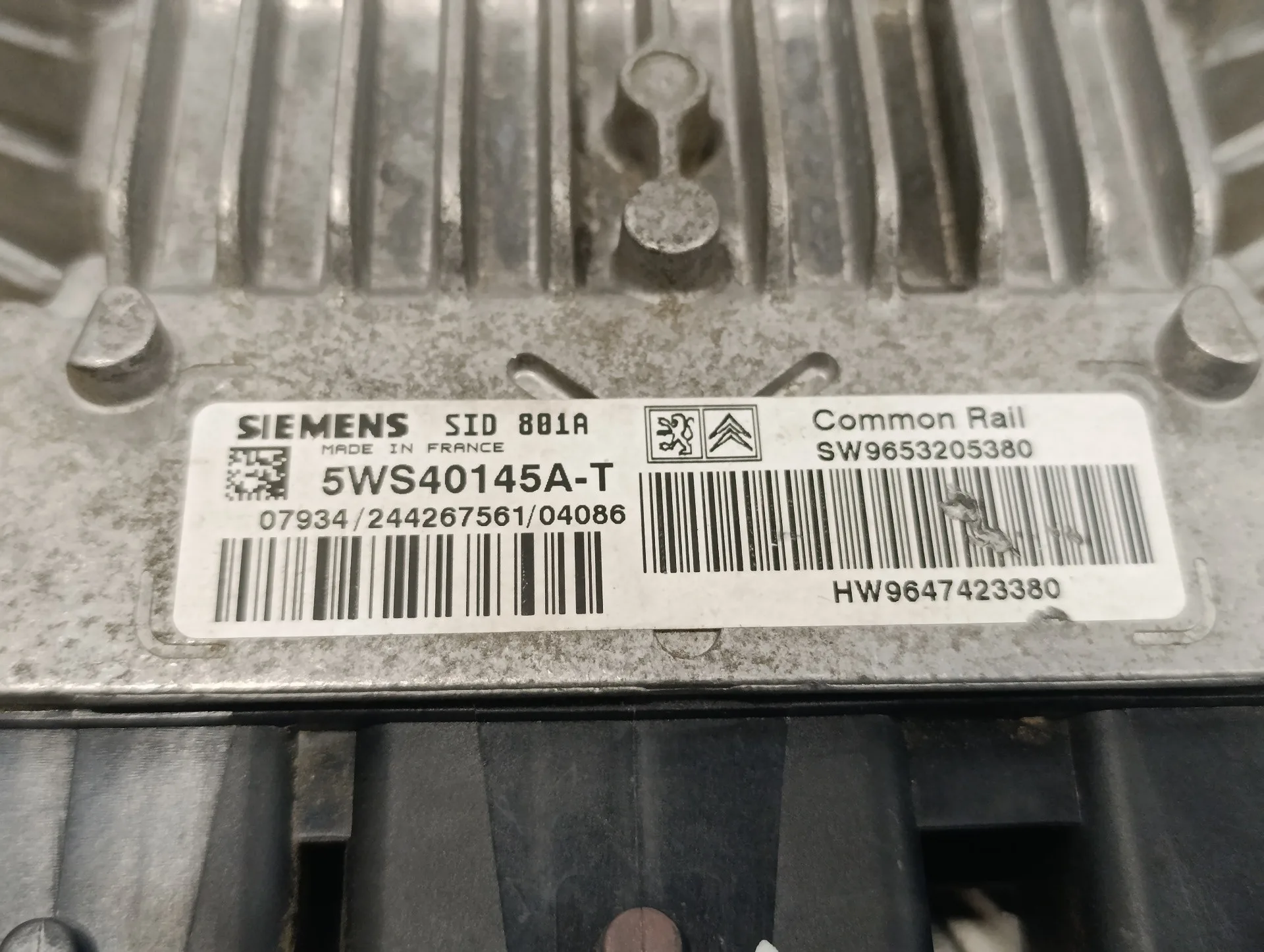 Centralita Motor Uce para Peugeot 307 (S1)