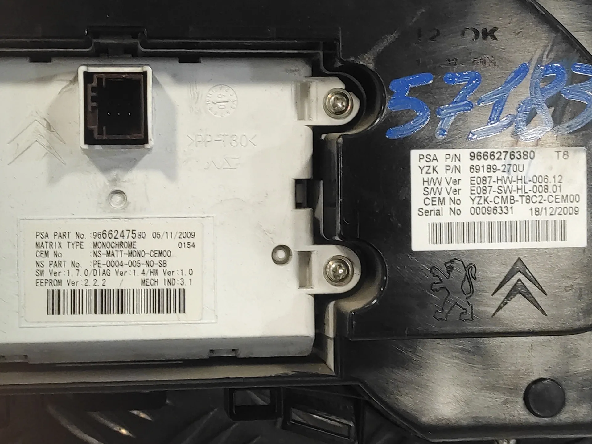 Cuadro Instrumentos para Peugeot 3008