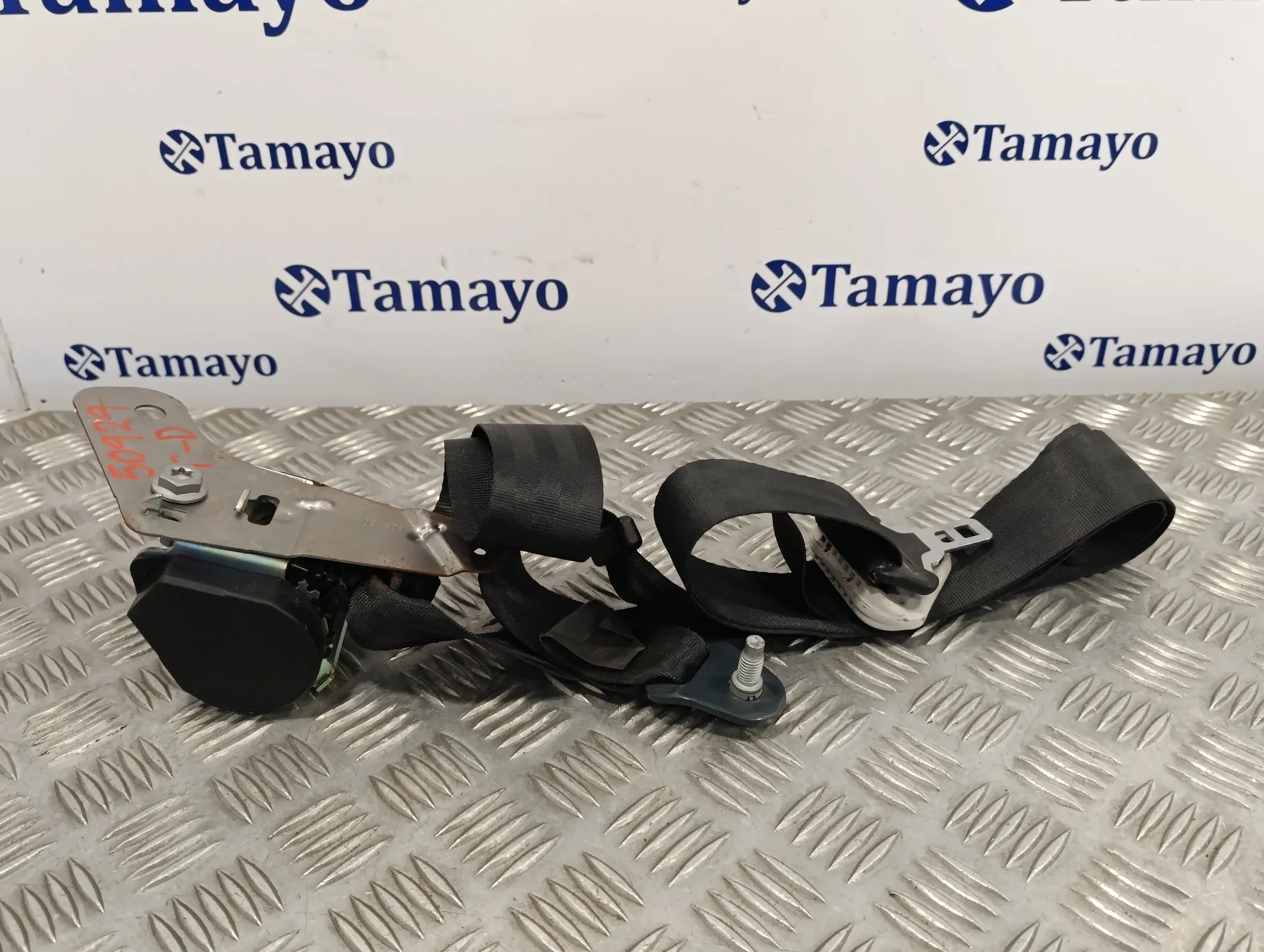 Cinturon Seguridad Trasero Derecho para Citroën C3 Picasso