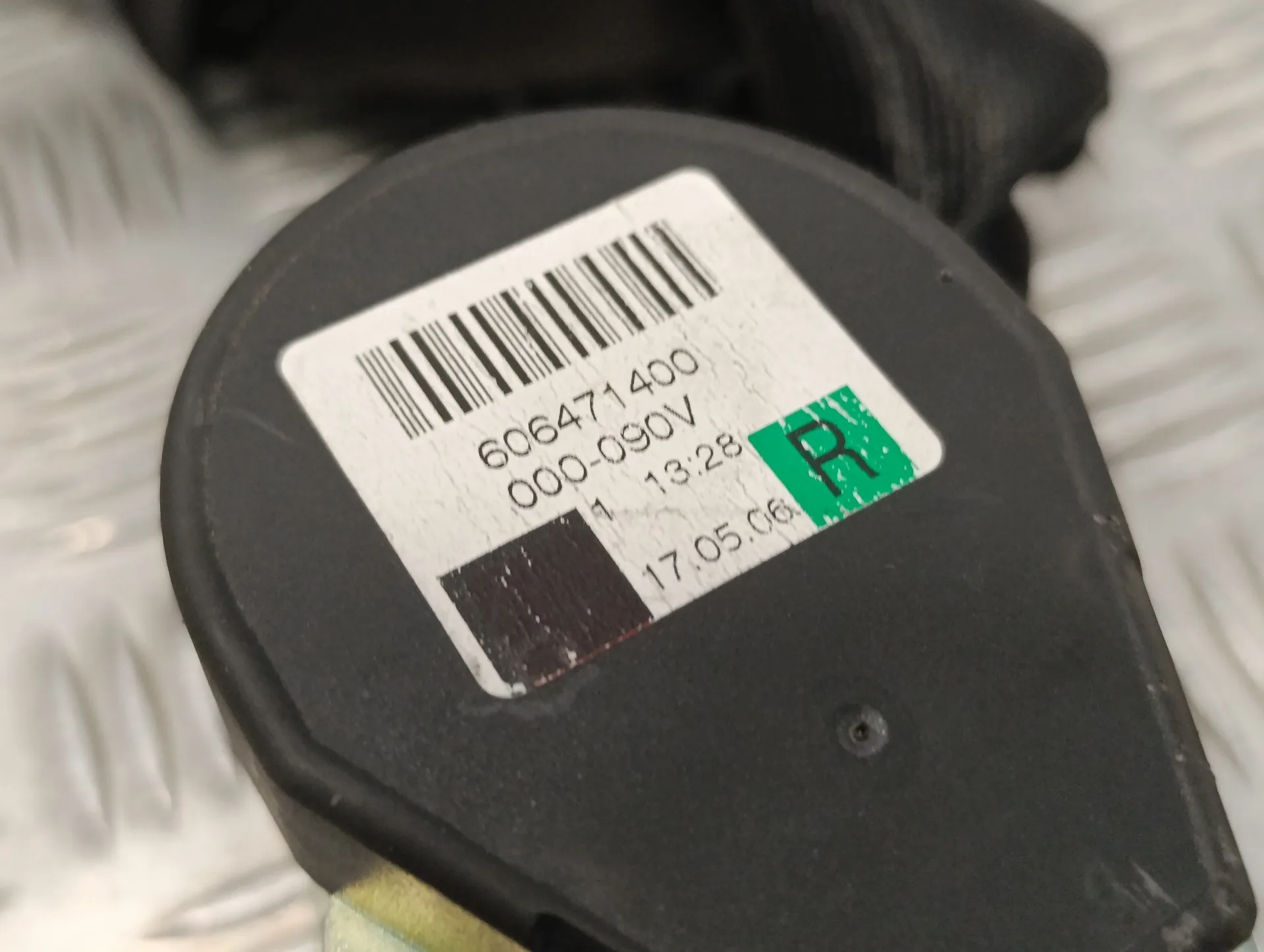 Cinturon Seguridad Trasero Derecho para Volkswagen Golf V Berlina (1K1)